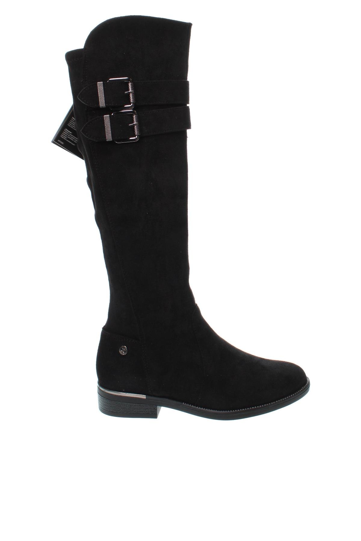 Γυναικείες μπότες Xti, Μέγεθος 36, Χρώμα Μαύρο, Τιμή 21,71 €