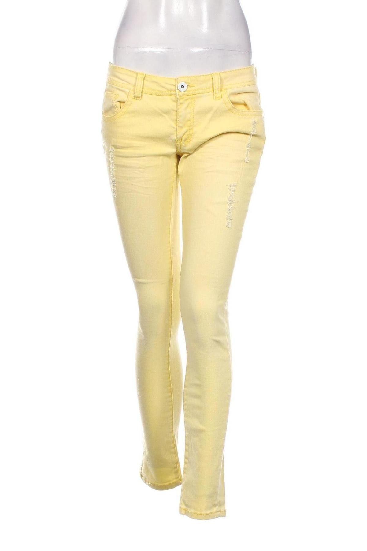 Damen Jeans, Größe M, Farbe Gelb, Preis € 6,67