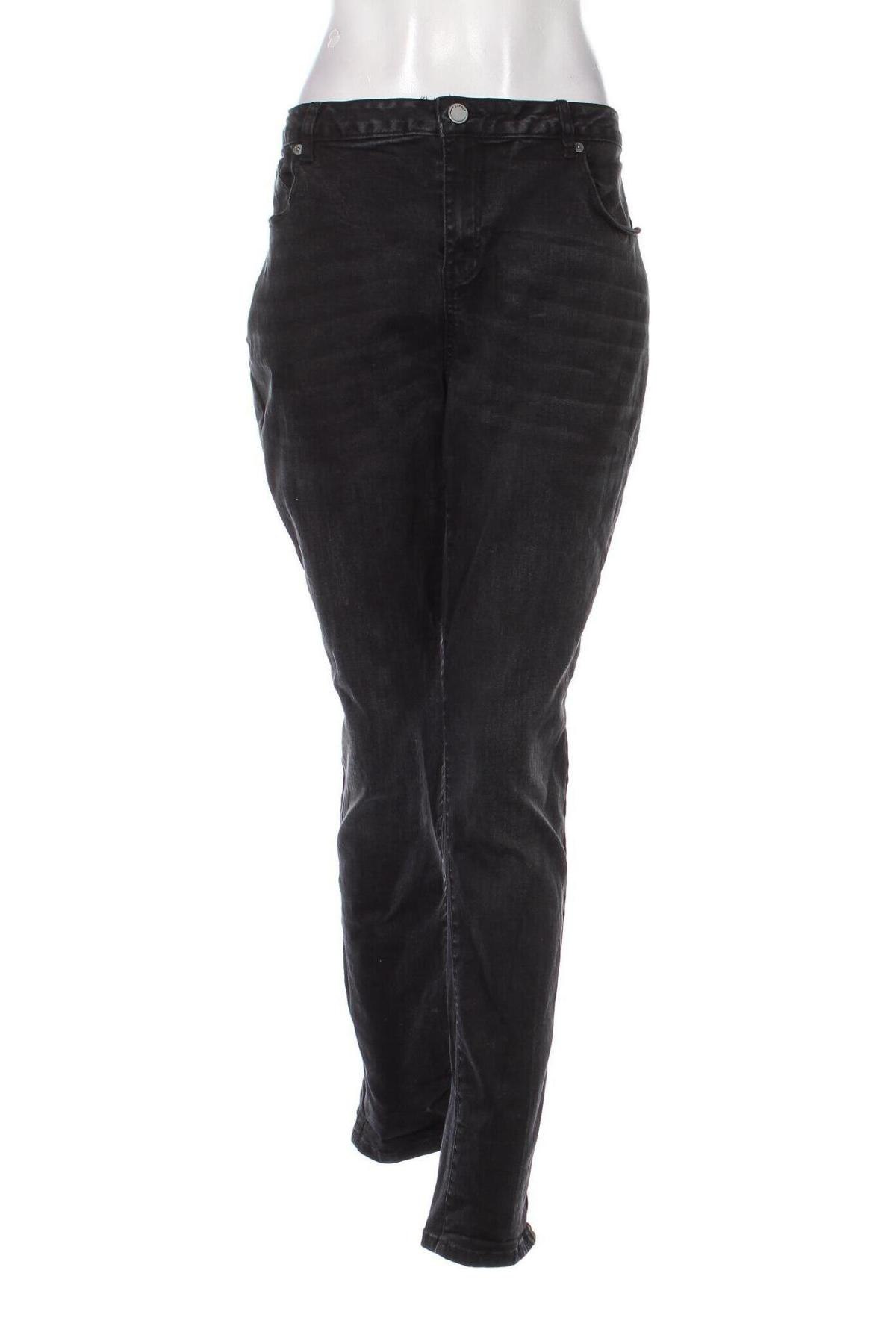 Γυναικείο Τζίν, Μέγεθος XXL, Χρώμα Μαύρο, Τιμή 17,94 €