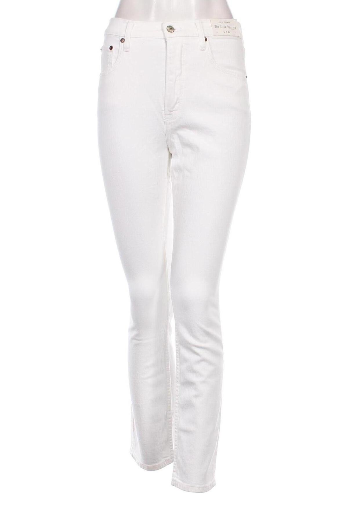 Γυναικείο Τζίν Abercrombie & Fitch, Μέγεθος S, Χρώμα Λευκό, Τιμή 39,90 €