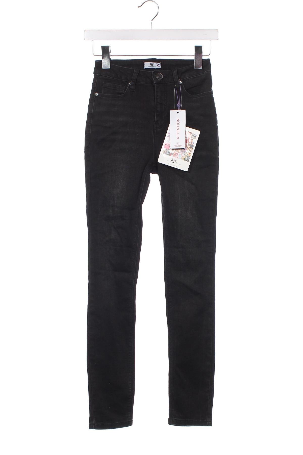 Damen Jeans Ajc, Größe XXS, Farbe Schwarz, Preis 11,20 €