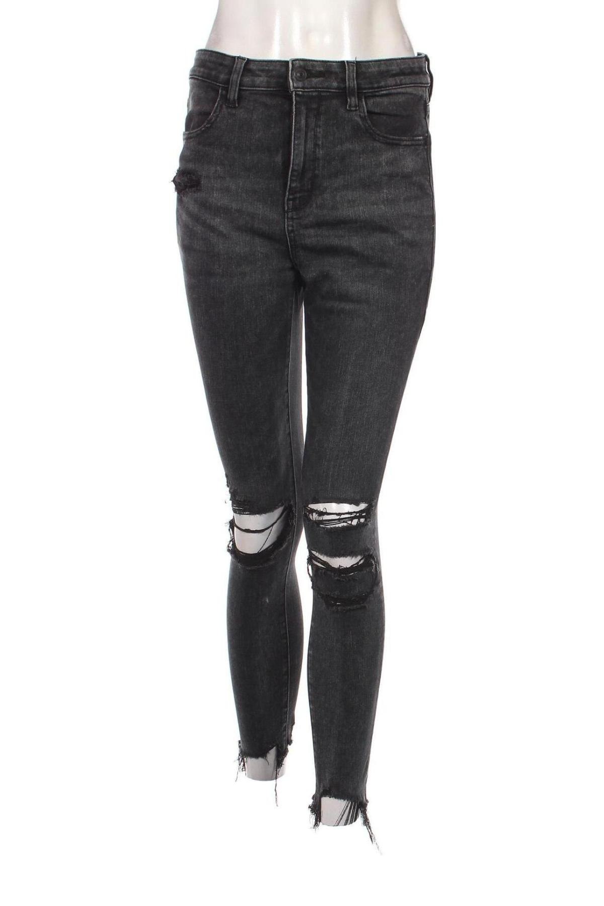 Dámske džínsy  American Eagle, Veľkosť M, Farba Čierna, Cena  5,81 €