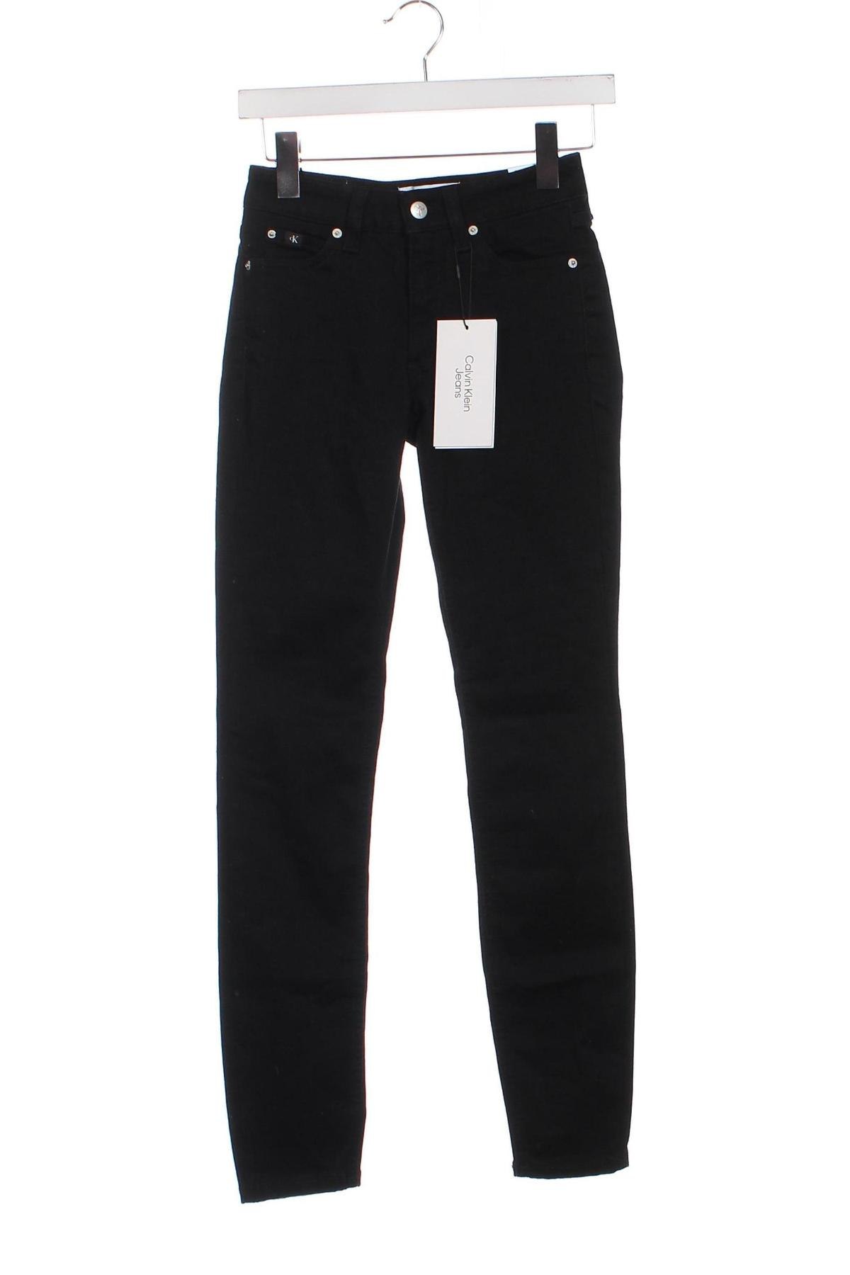 Blugi de femei Calvin Klein Jeans, Mărime S, Culoare Negru, Preț 282,24 Lei