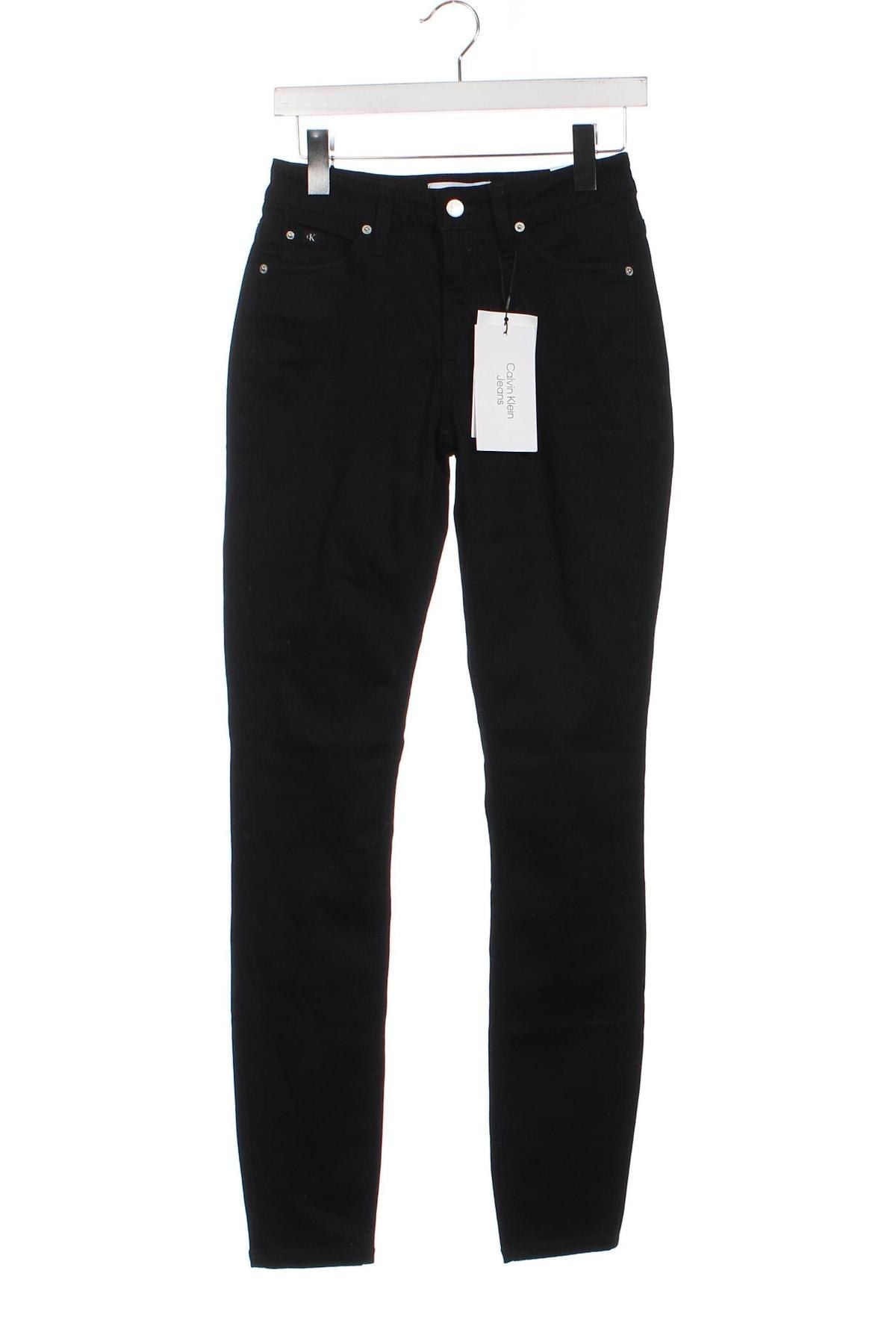 Blugi de femei Calvin Klein Jeans, Mărime M, Culoare Negru, Preț 282,24 Lei