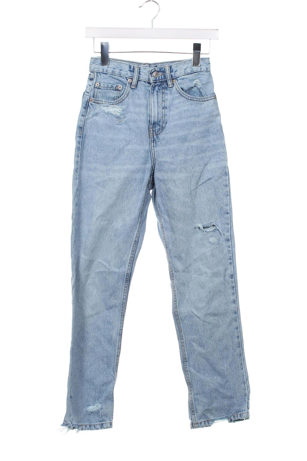 Dámské džíny  Cropp, Velikost XS, Barva Modrá, Cena  229,00 Kč