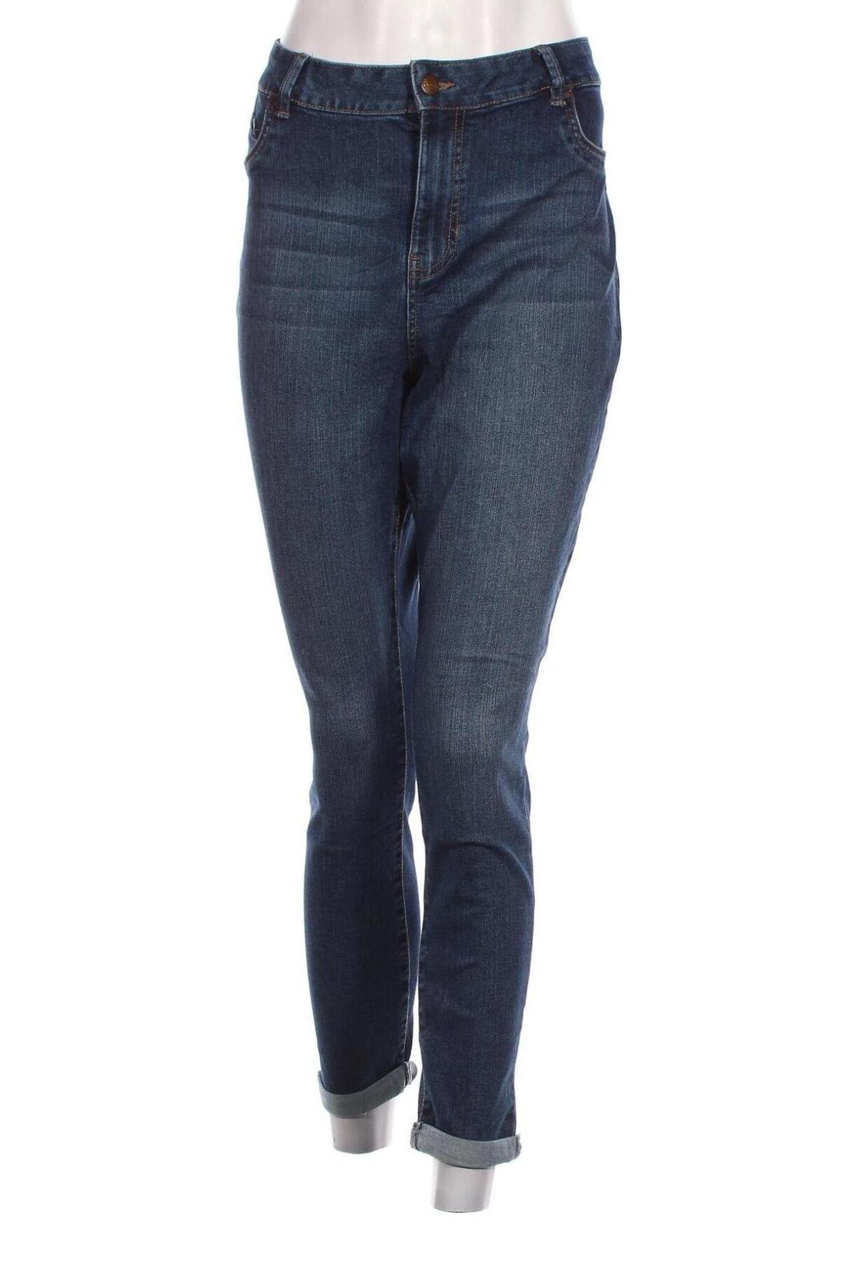 Дамски дънки D.Jeans, Размер XL, Цвят Син, Цена 15,75 лв.