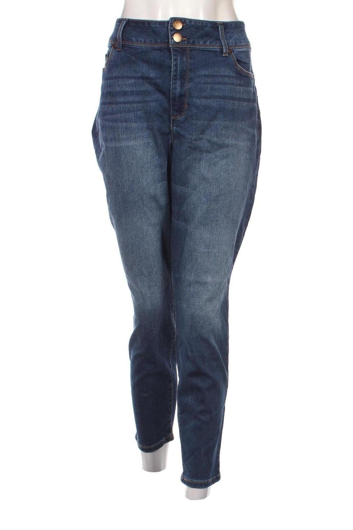 Damskie jeansy D.Jeans, Rozmiar XL, Kolor Niebieski, Cena 55,98 zł