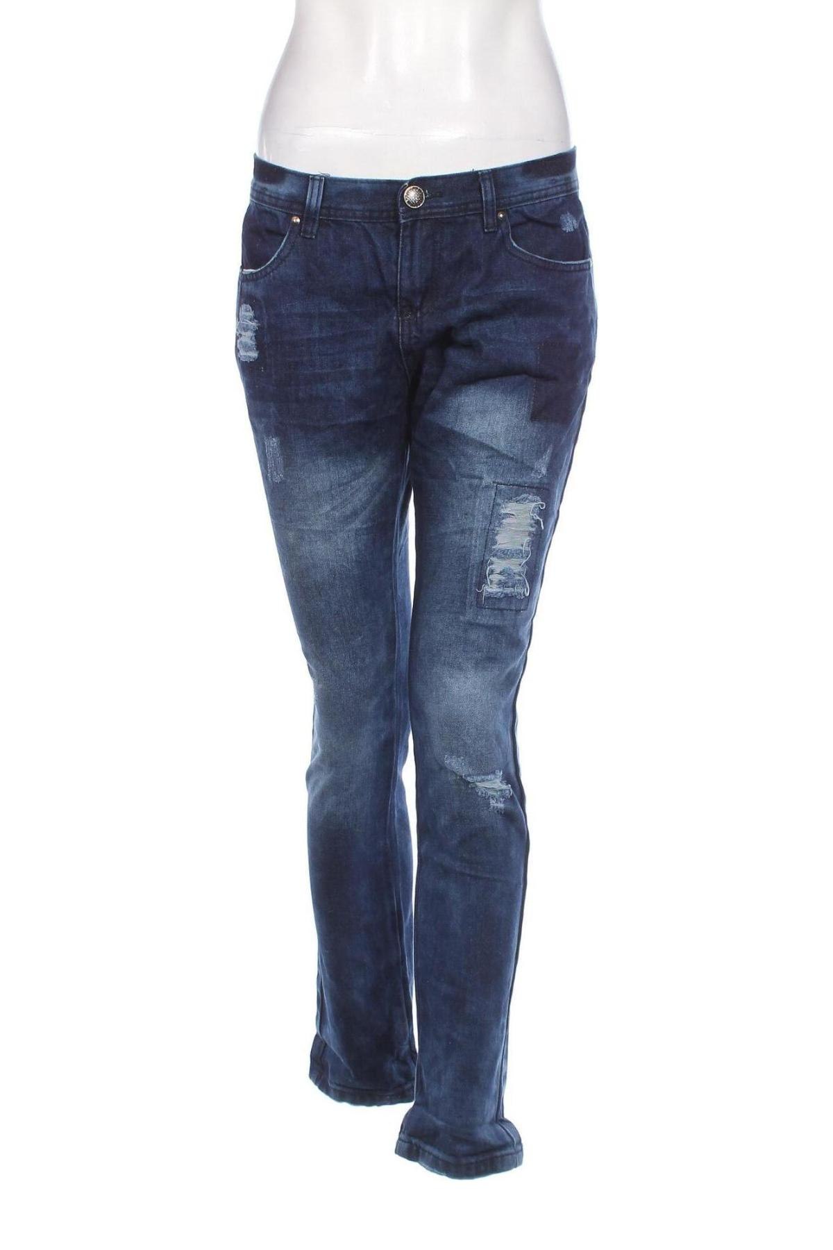 Damskie jeansy Denim Co., Rozmiar M, Kolor Niebieski, Cena 26,90 zł