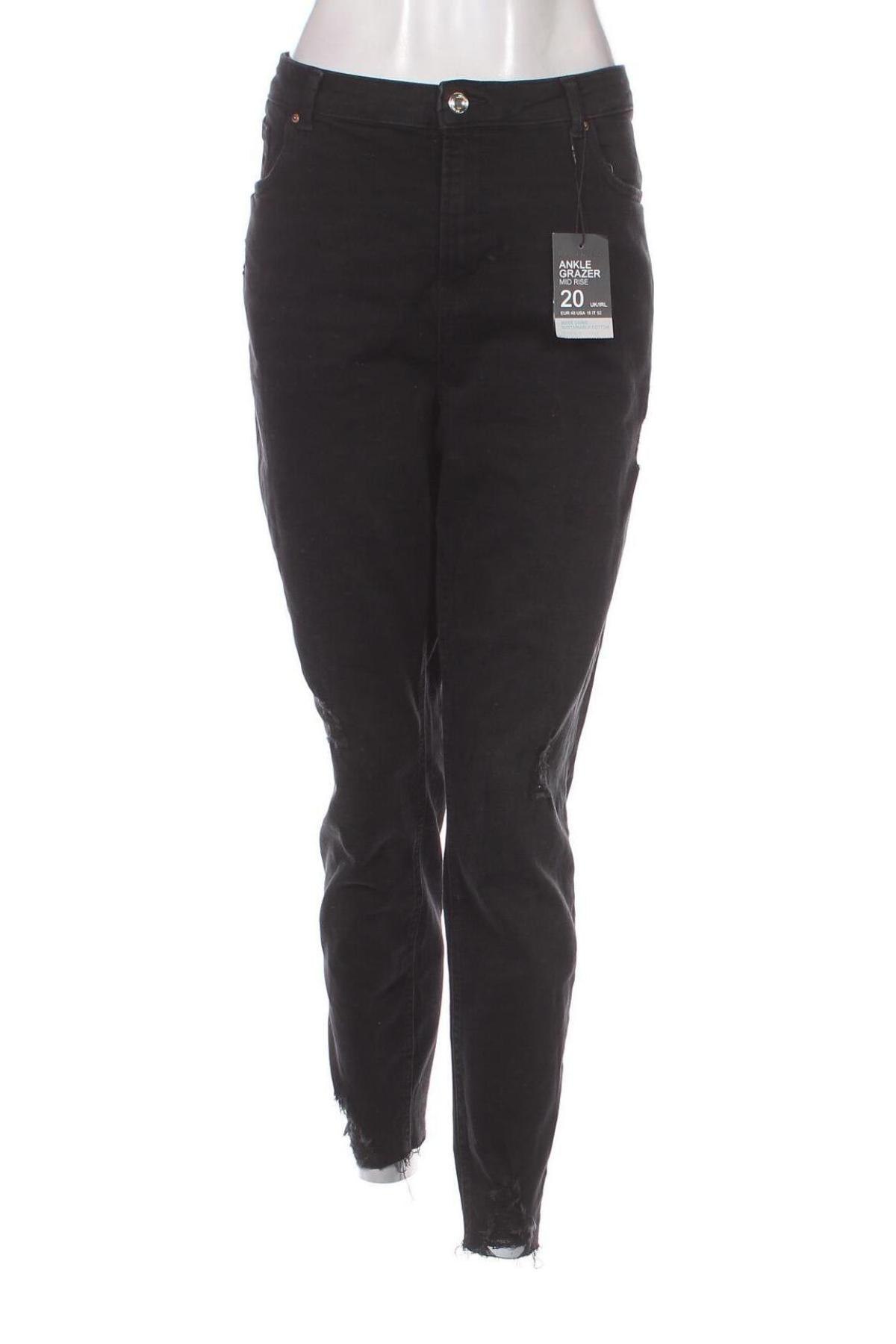 Damen Jeans Denim Co., Größe XXL, Farbe Grau, Preis 22,41 €