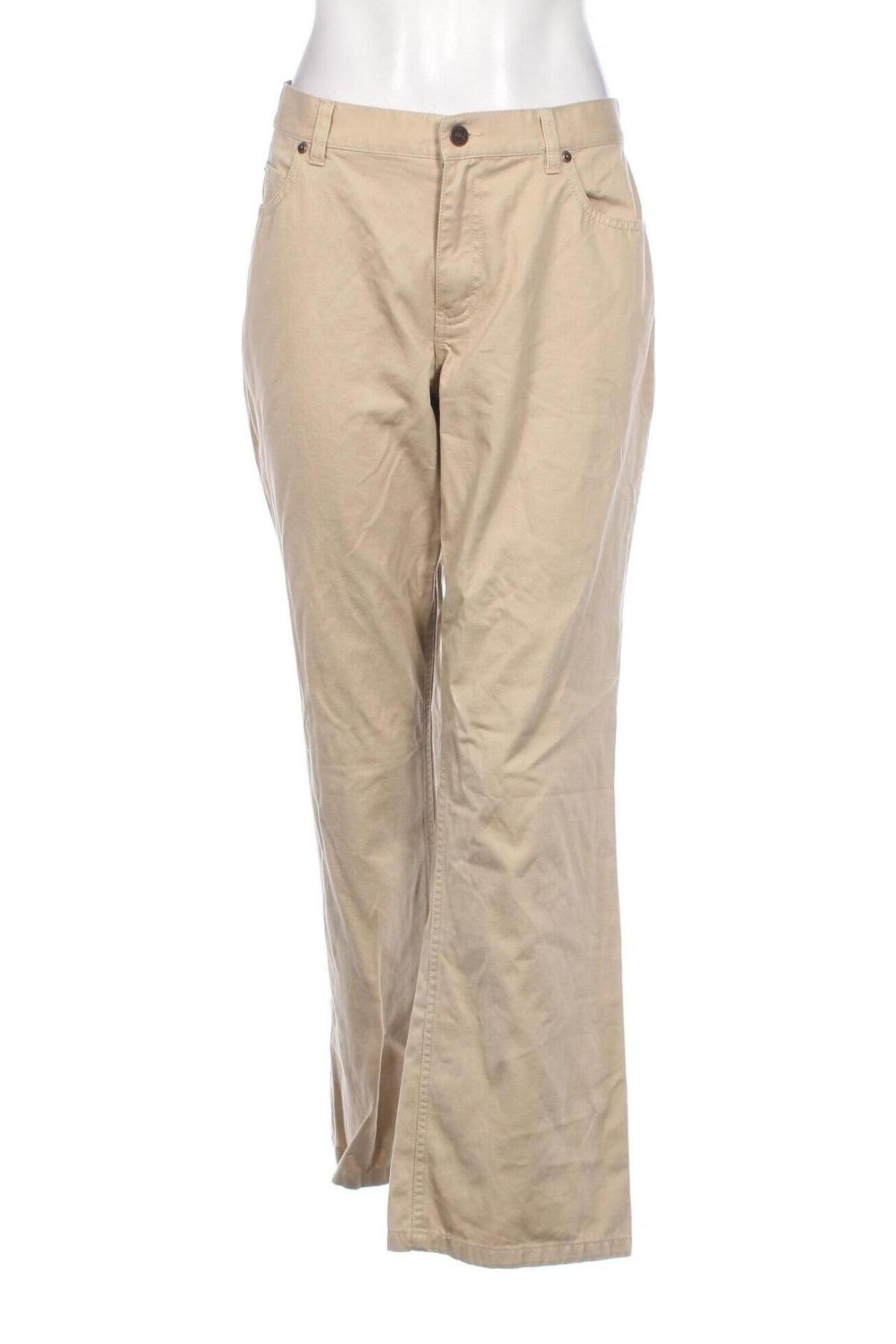 Damenhose Eddie Bauer, Größe L, Farbe Beige, Preis € 21,29