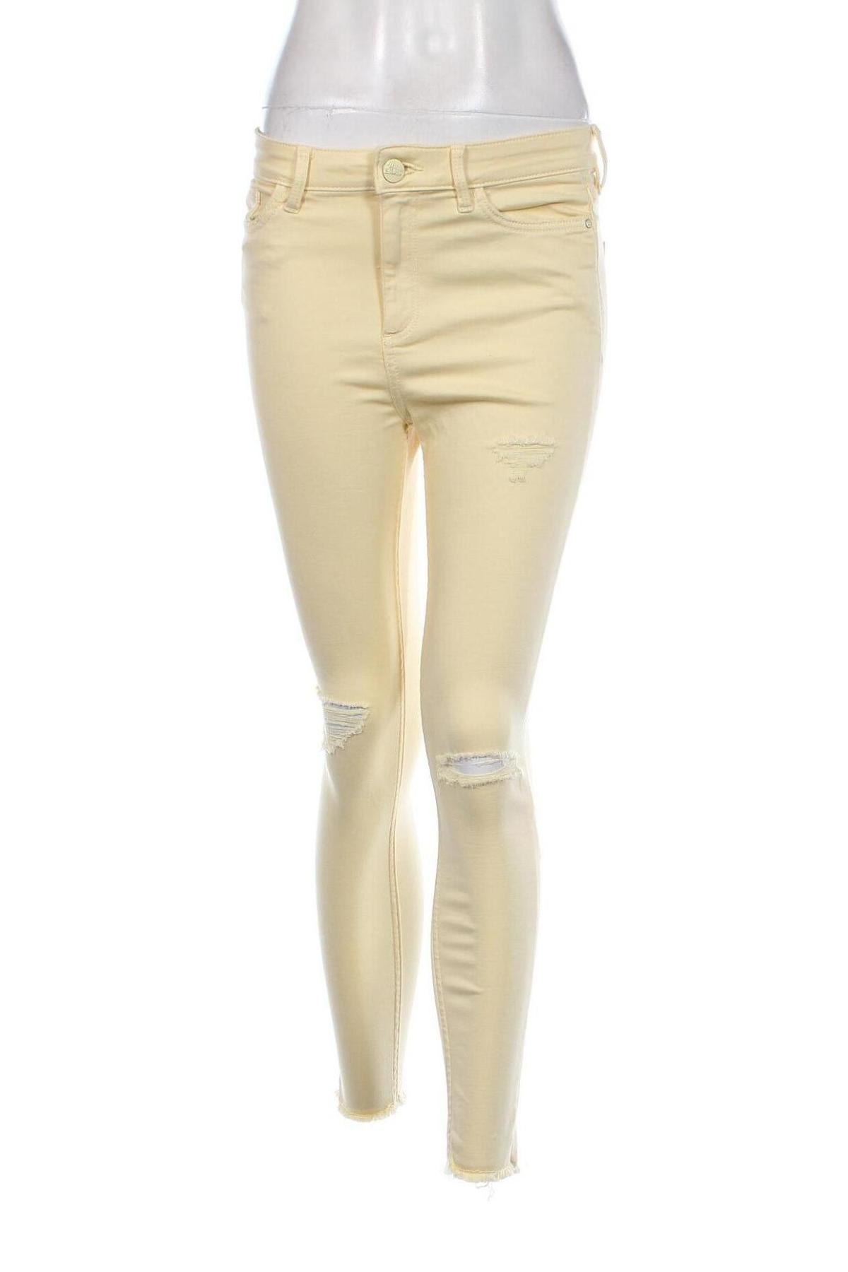 Damen Jeans F&F, Größe M, Farbe Gelb, Preis 9,00 €