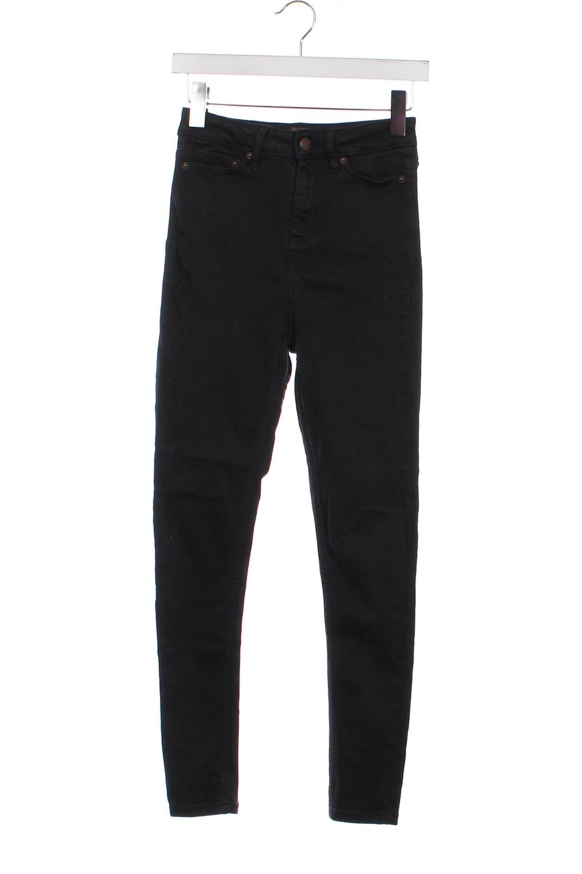 Dámské džíny  F&F, Velikost XS, Barva Černá, Cena  198,00 Kč
