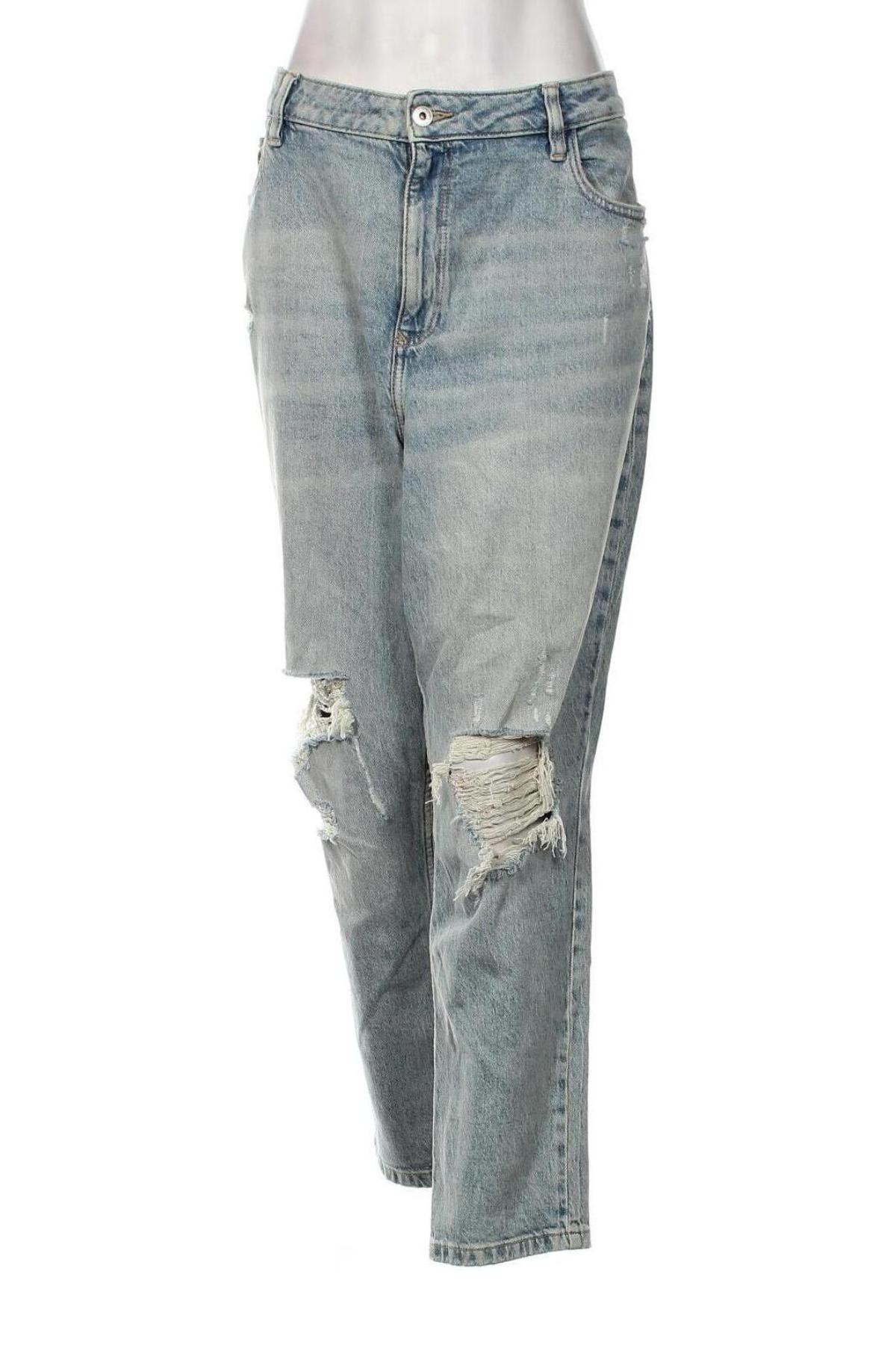 Γυναικείο Τζίν F&F, Μέγεθος XL, Χρώμα Μπλέ, Τιμή 17,94 €