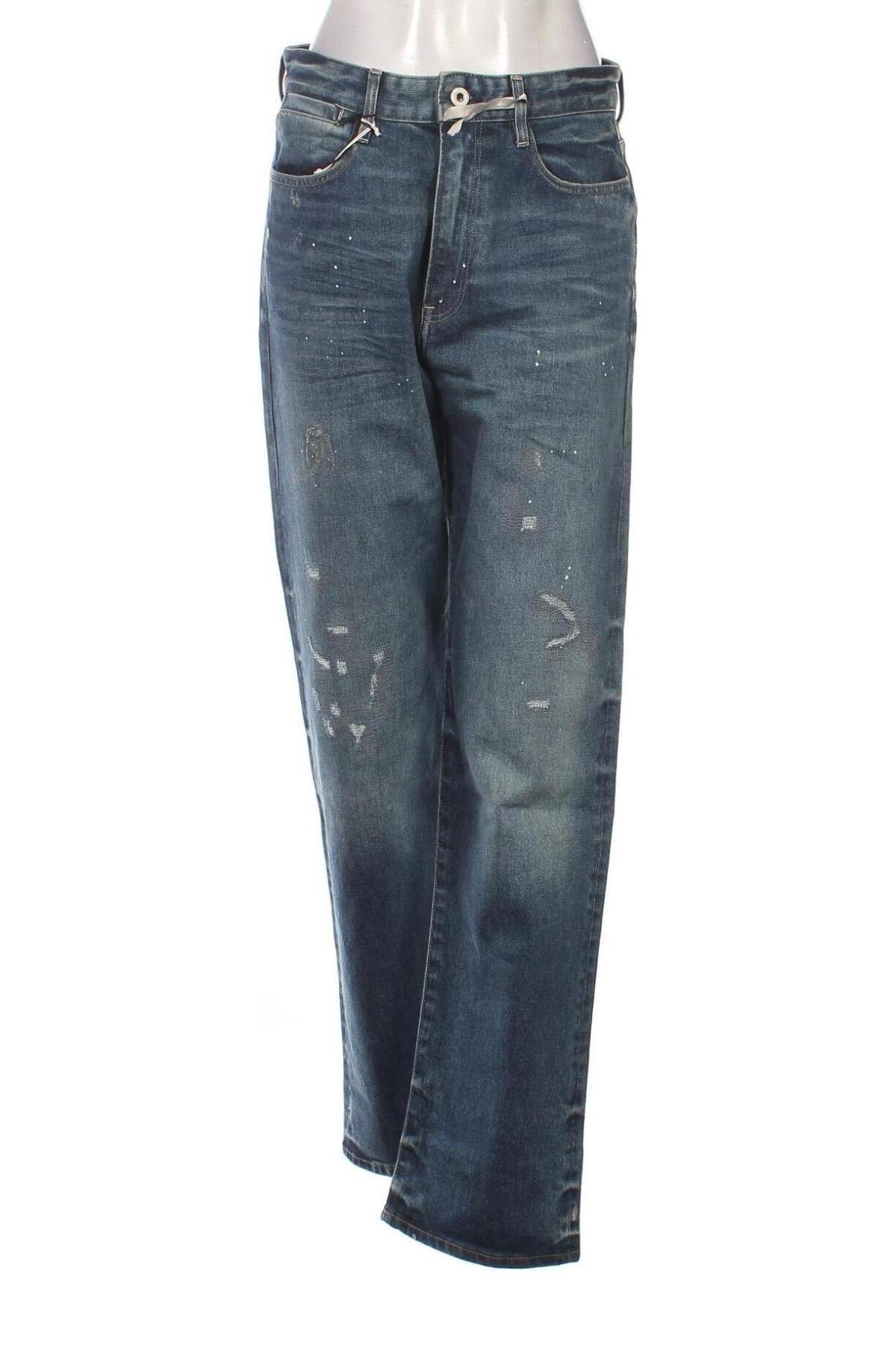 Damskie jeansy G-Star Raw, Rozmiar M, Kolor Niebieski, Cena 253,22 zł