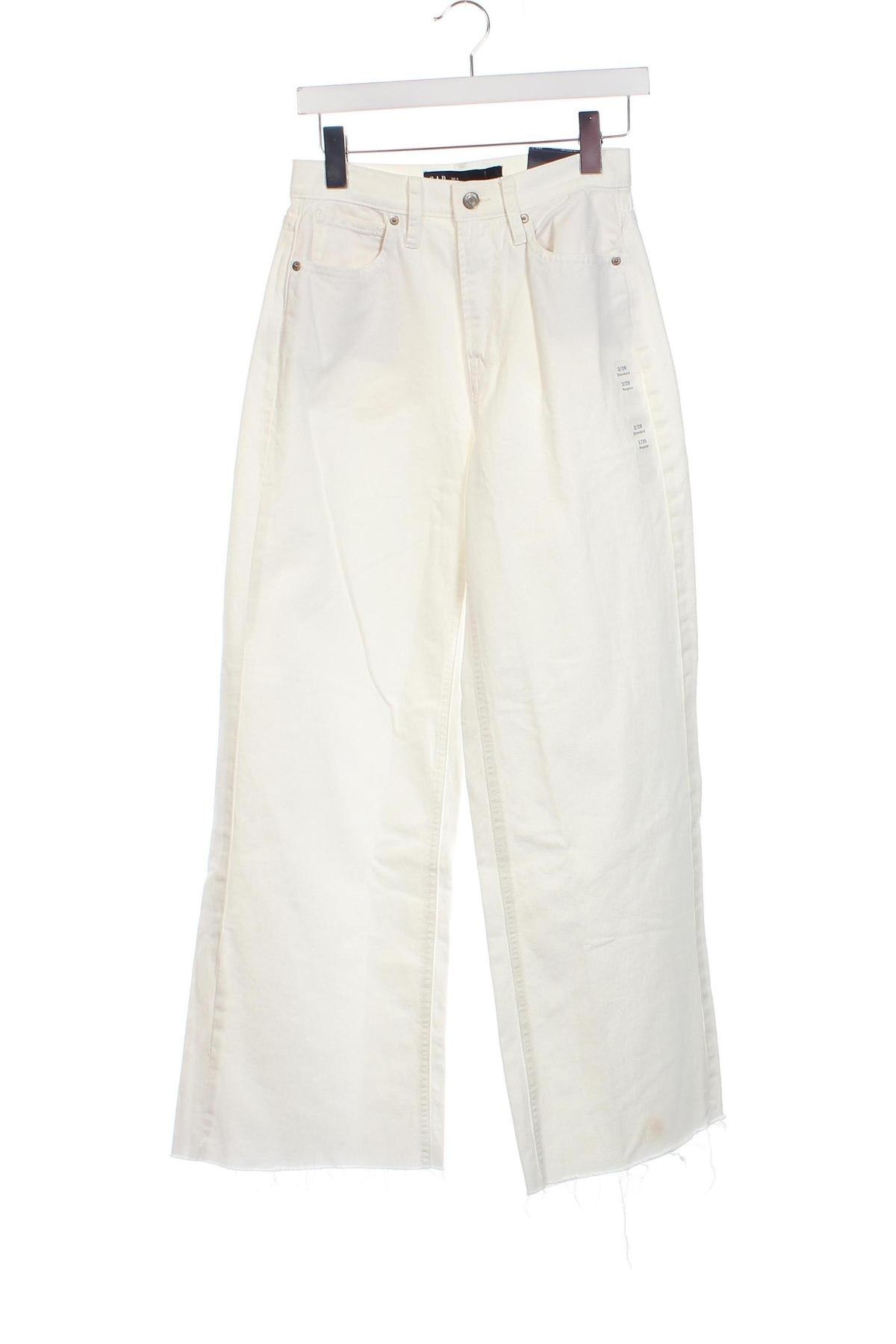 Dámské džíny  Gap, Velikost S, Barva Bílá, Cena  235,00 Kč