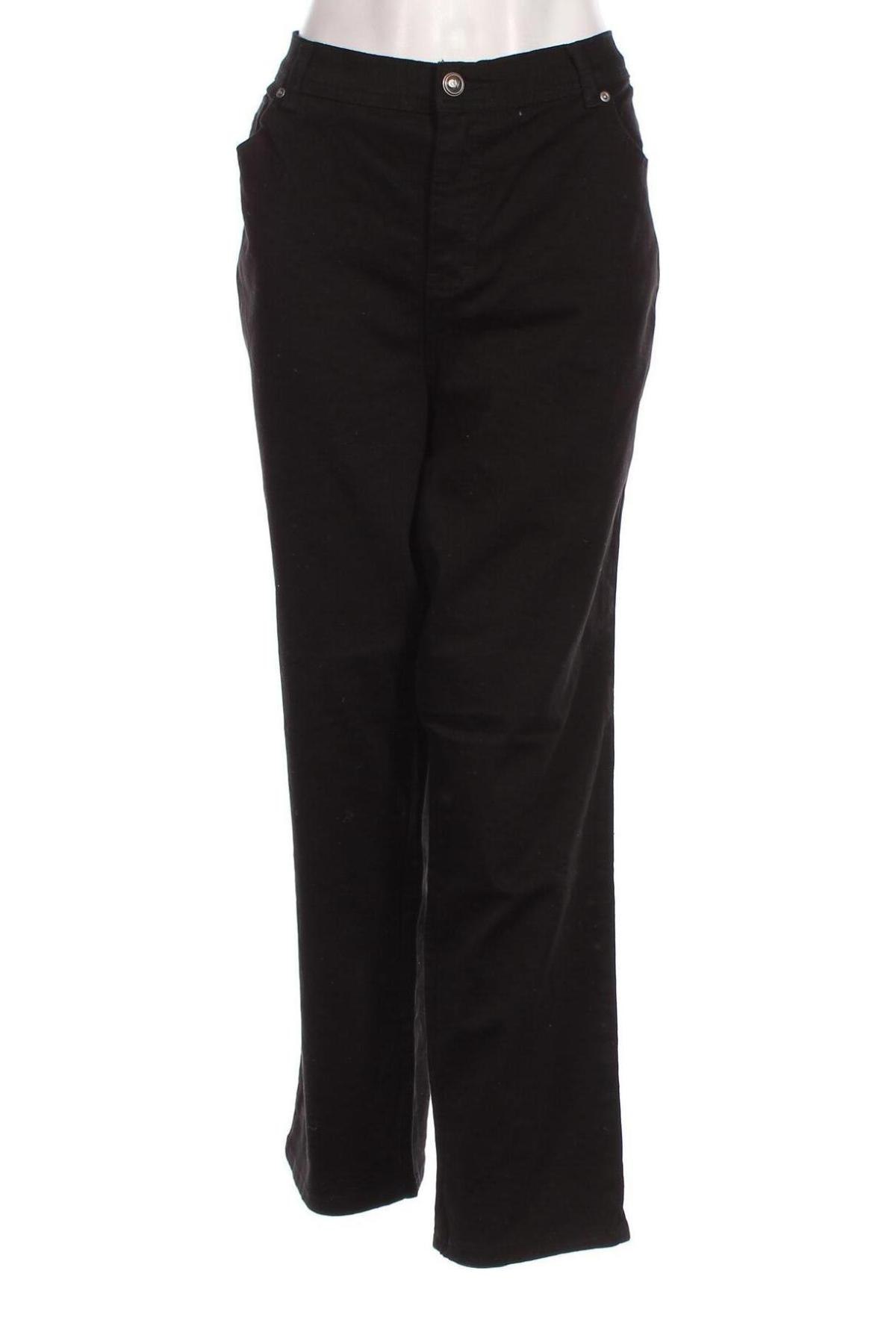 Blugi de femei Gloria Vanderbilt, Mărime XL, Culoare Negru, Preț 42,93 Lei