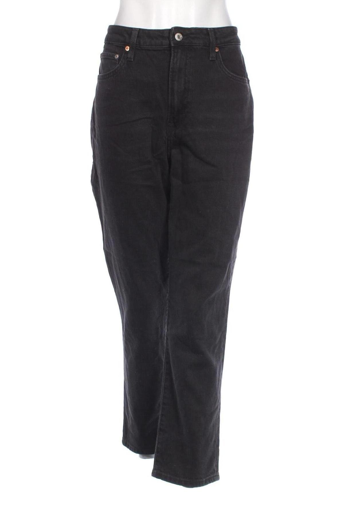 Дамски дънки H&M, Размер XL, Цвят Черен, Цена 23,00 лв.