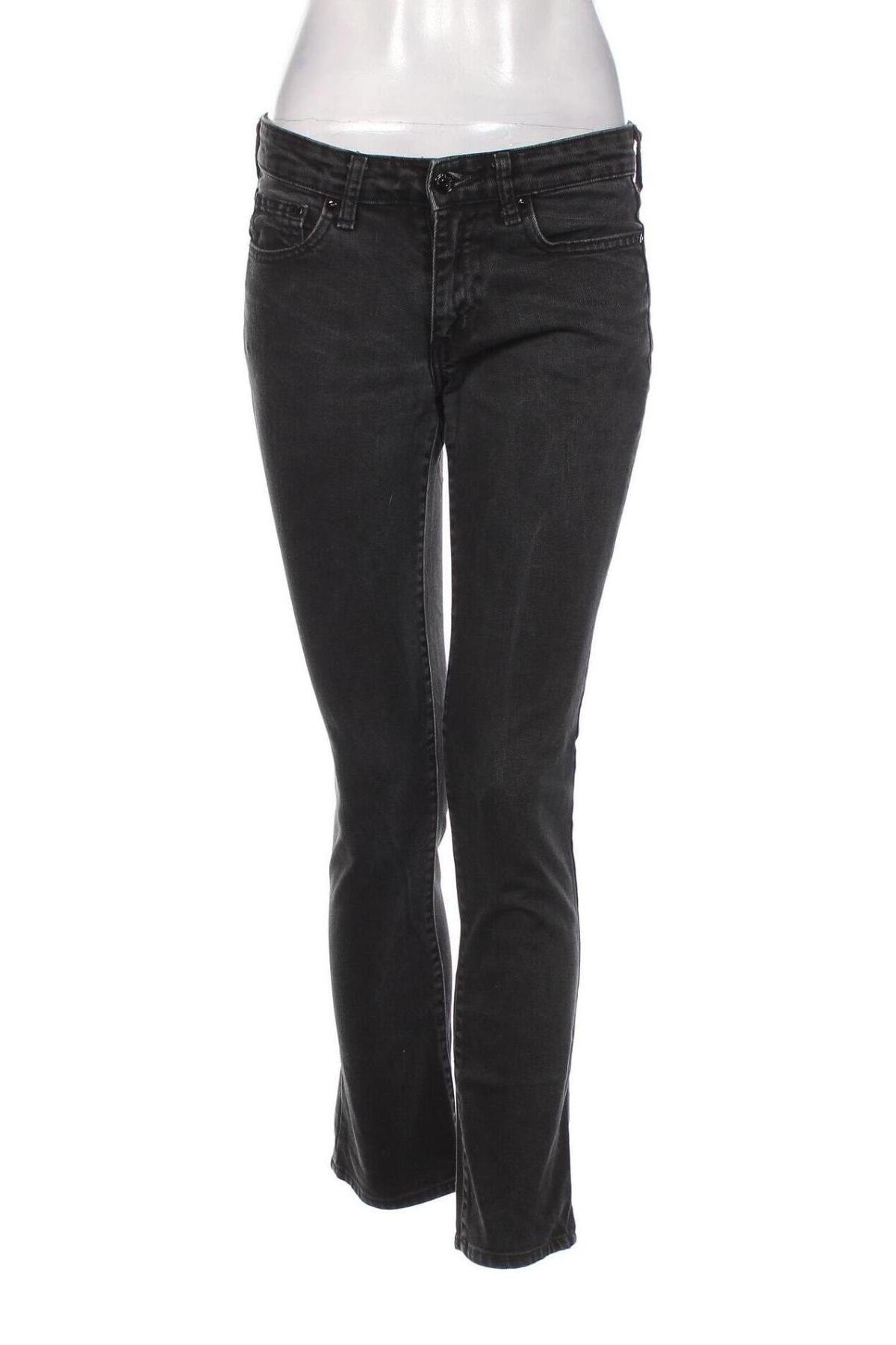 Damskie jeansy H&M, Rozmiar S, Kolor Szary, Cena 36,99 zł