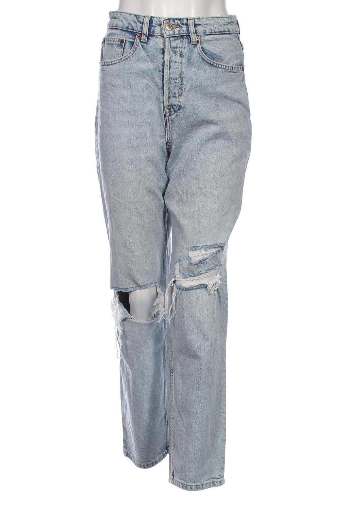 Damskie jeansy H&M Divided, Rozmiar S, Kolor Niebieski, Cena 79,98 zł