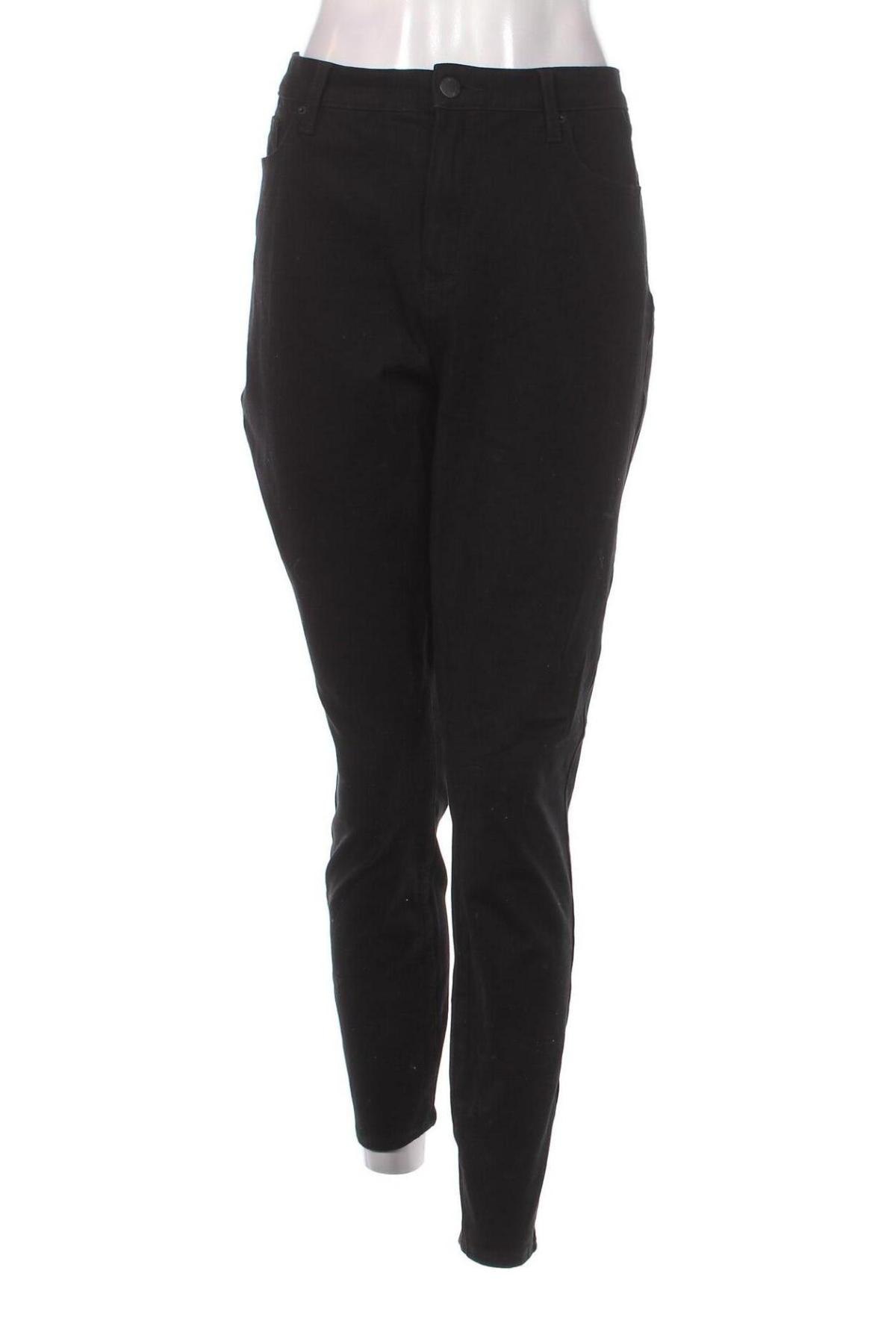 Дамски дънки Jeanswest, Размер XL, Цвят Черен, Цена 18,45 лв.