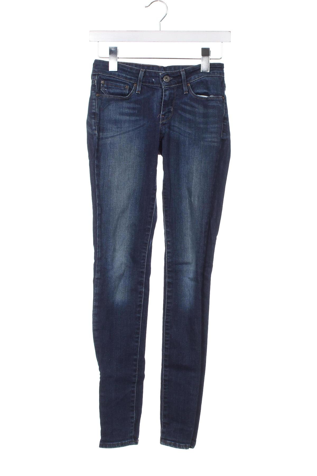 Dámske džínsy  Levi's, Veľkosť XXS, Farba Modrá, Cena  4,95 €