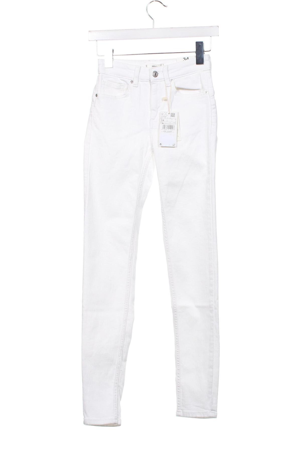 Damen Jeans Mango, Größe XS, Farbe Weiß, Preis 17,86 €