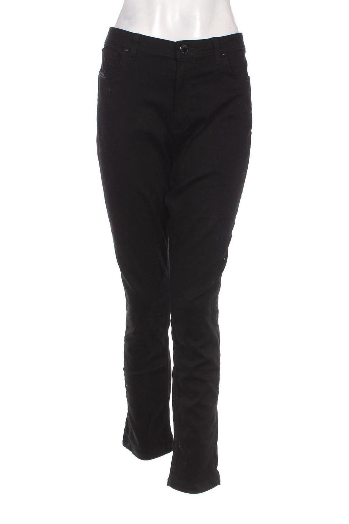Дамски дънки Marks & Spencer, Размер XL, Цвят Черен, Цена 12,15 лв.