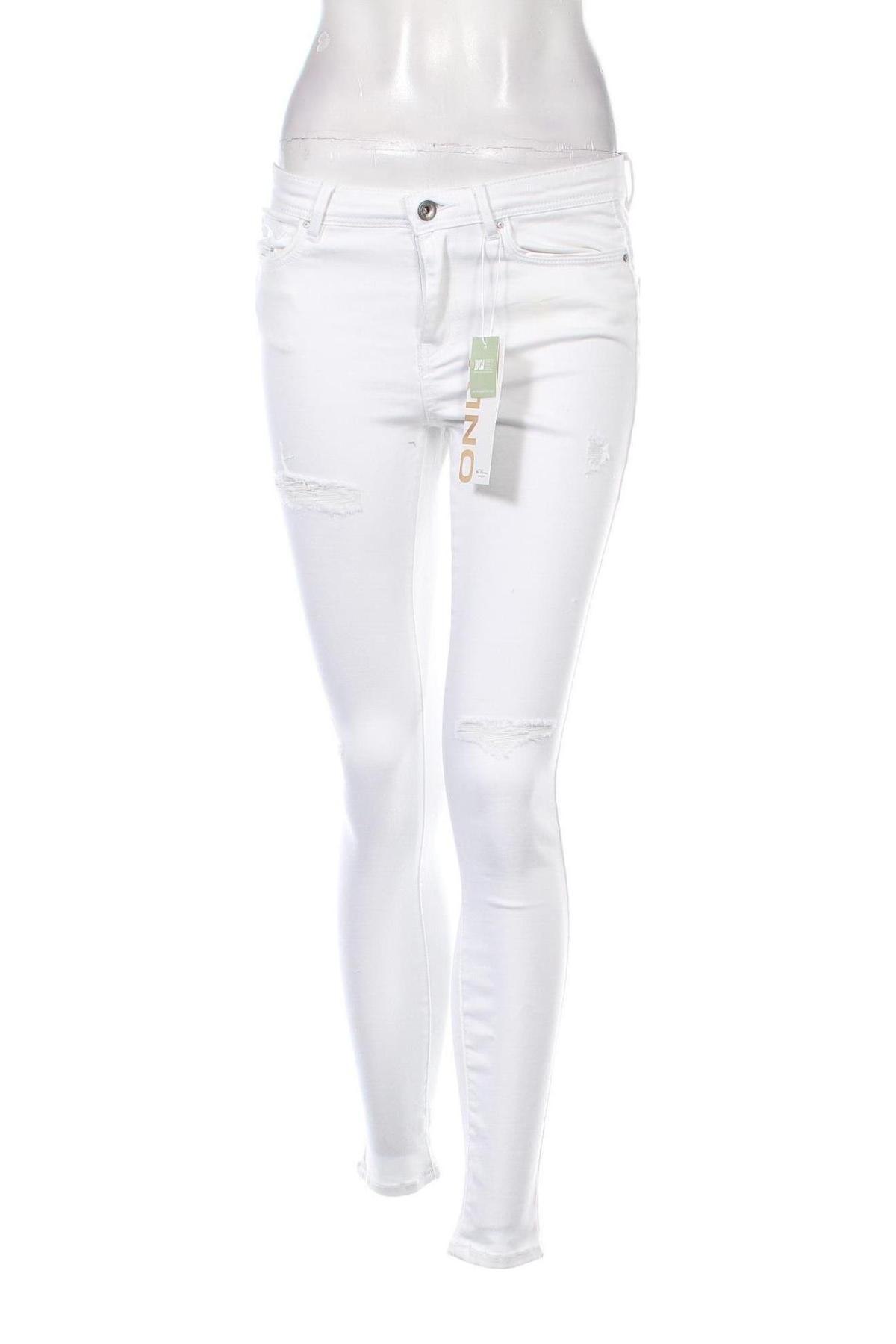 Dámské džíny  ONLY, Velikost S, Barva Bílá, Cena  223,00 Kč