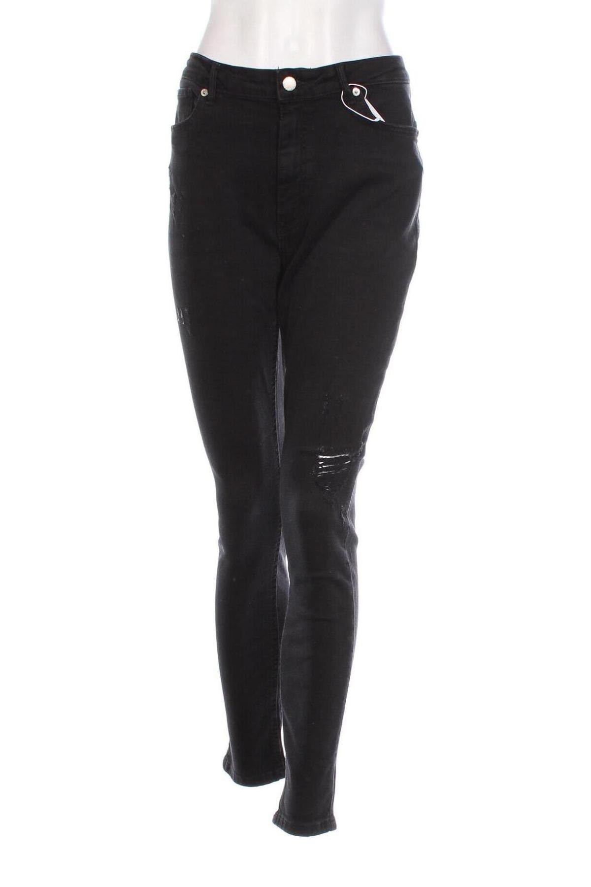 Γυναικείο Τζίν ONLY, Μέγεθος XL, Χρώμα Μαύρο, Τιμή 10,72 €
