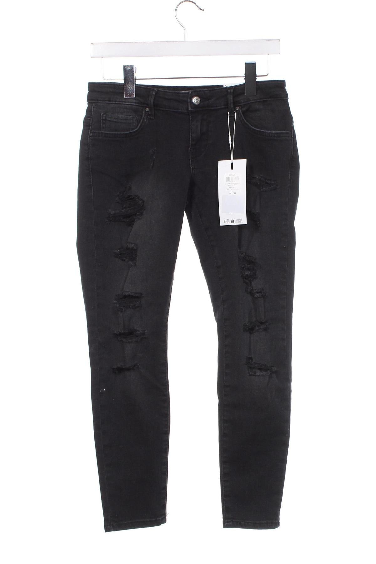 Blugi de femei ONLY, Mărime M, Culoare Negru, Preț 101,32 Lei