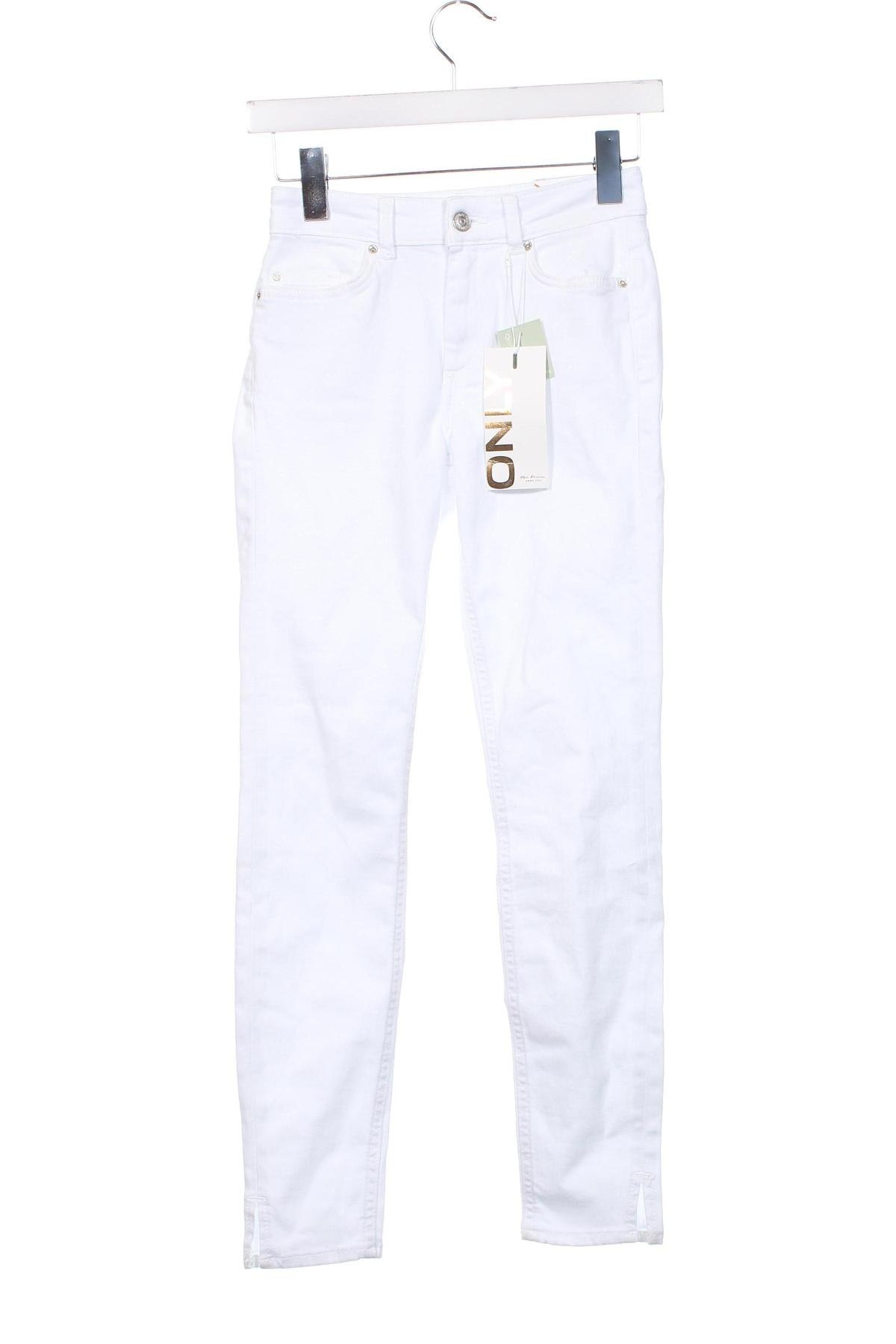 Dámské džíny  ONLY, Velikost XS, Barva Bílá, Cena  223,00 Kč