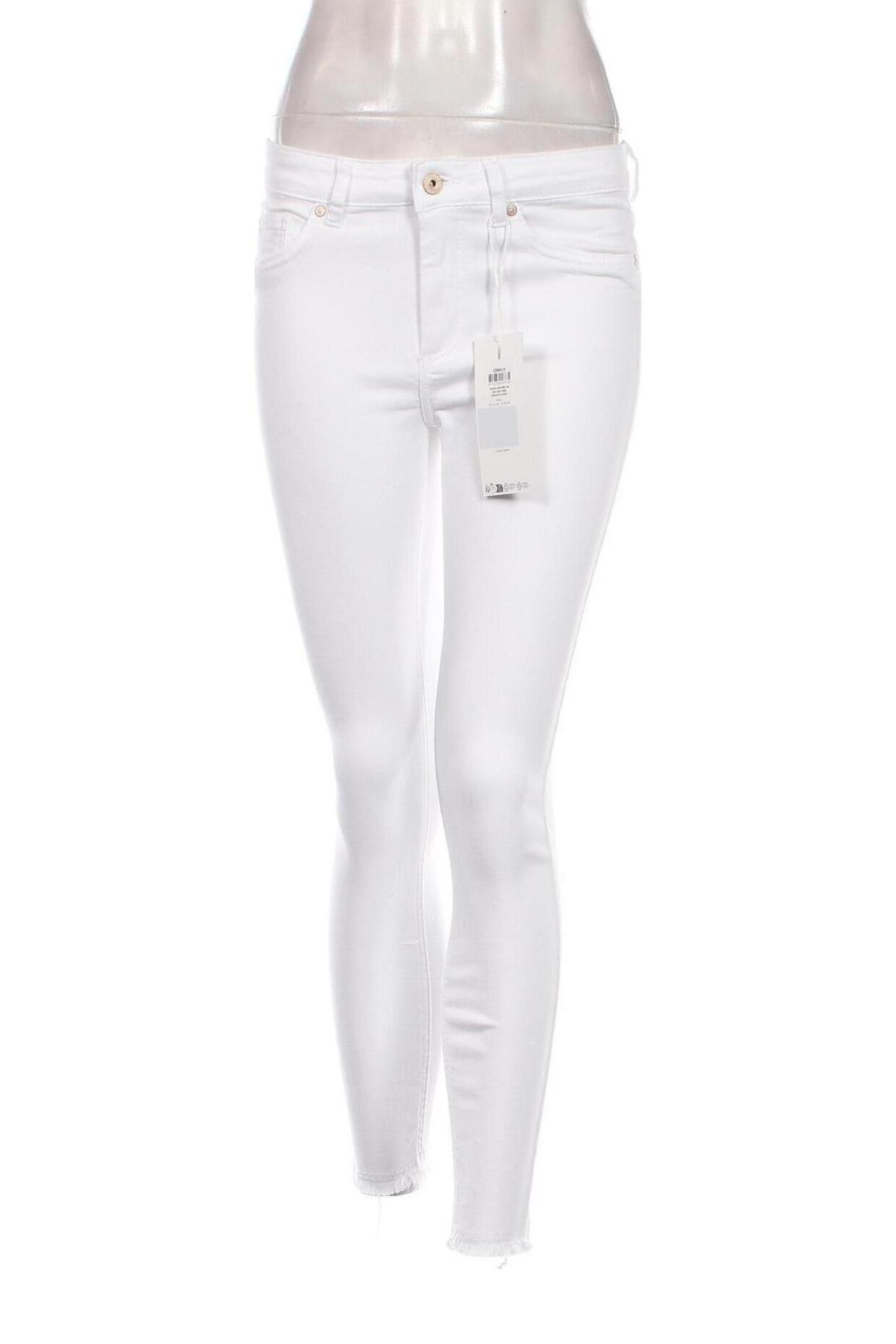 Damen Jeans ONLY, Größe M, Farbe Weiß, Preis 39,69 €