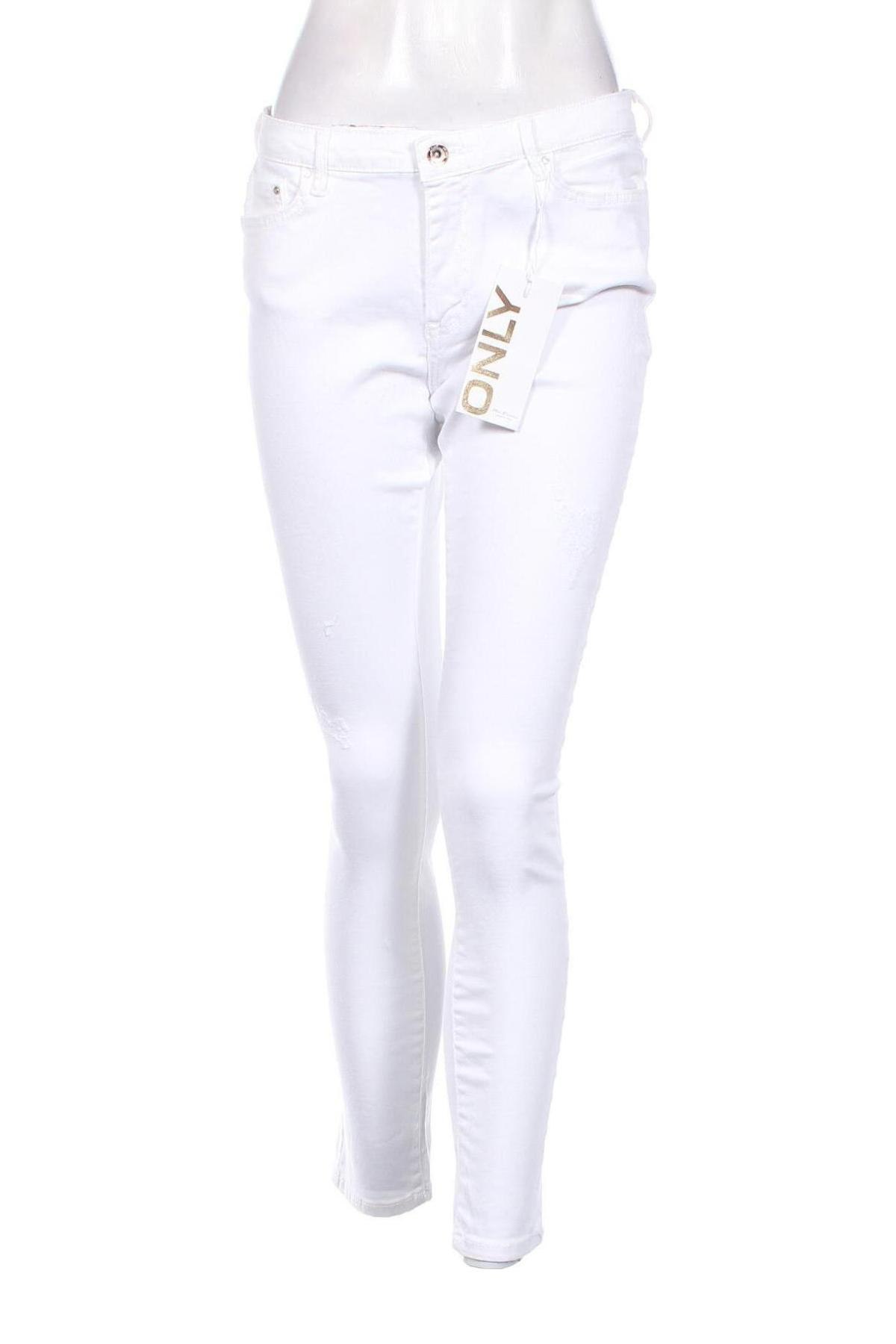 Damen Jeans ONLY, Größe L, Farbe Weiß, Preis € 13,89