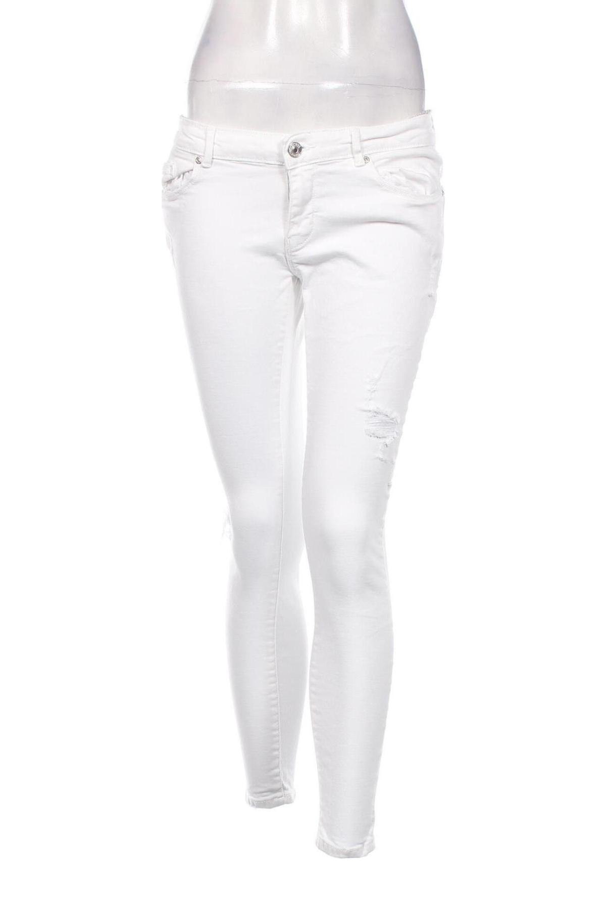 Γυναικείο Τζίν ONLY, Μέγεθος M, Χρώμα Λευκό, Τιμή 10,96 €