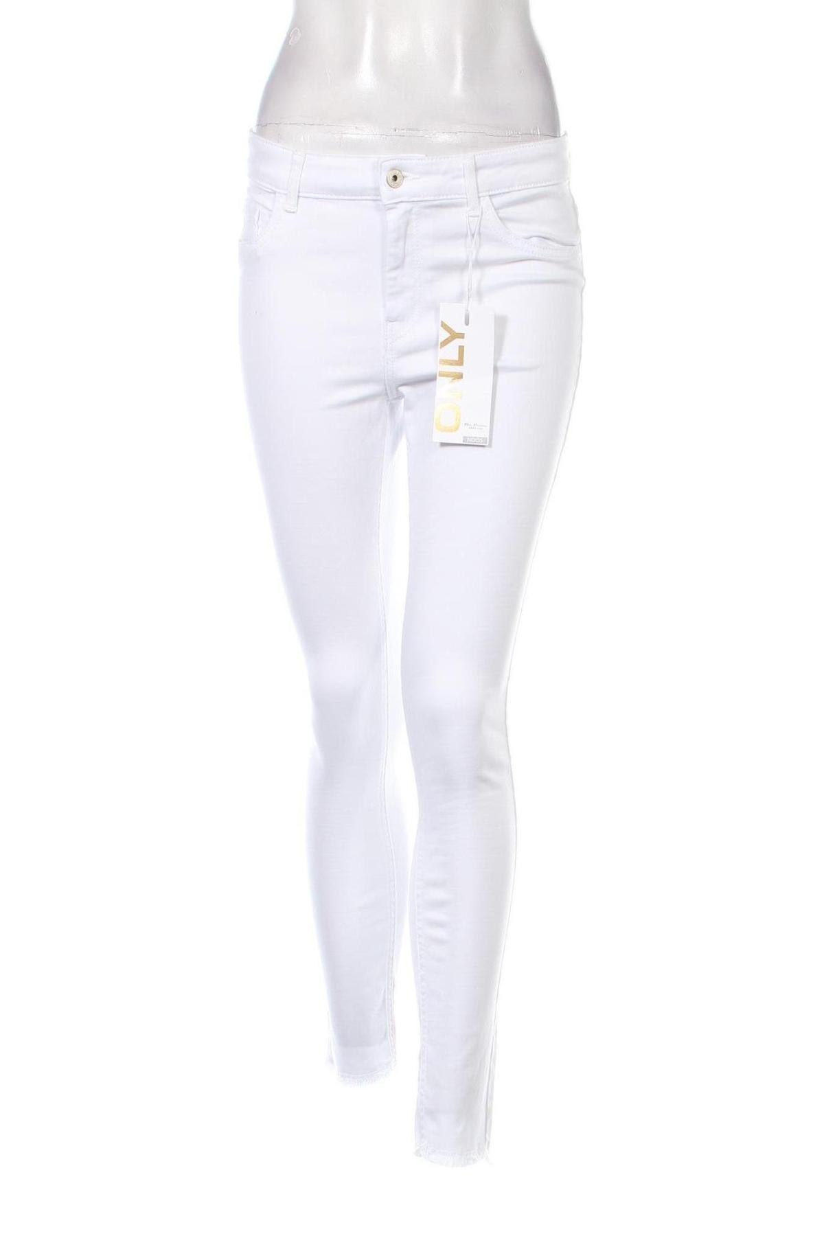 Dámské džíny  ONLY, Velikost L, Barva Bílá, Cena  279,00 Kč