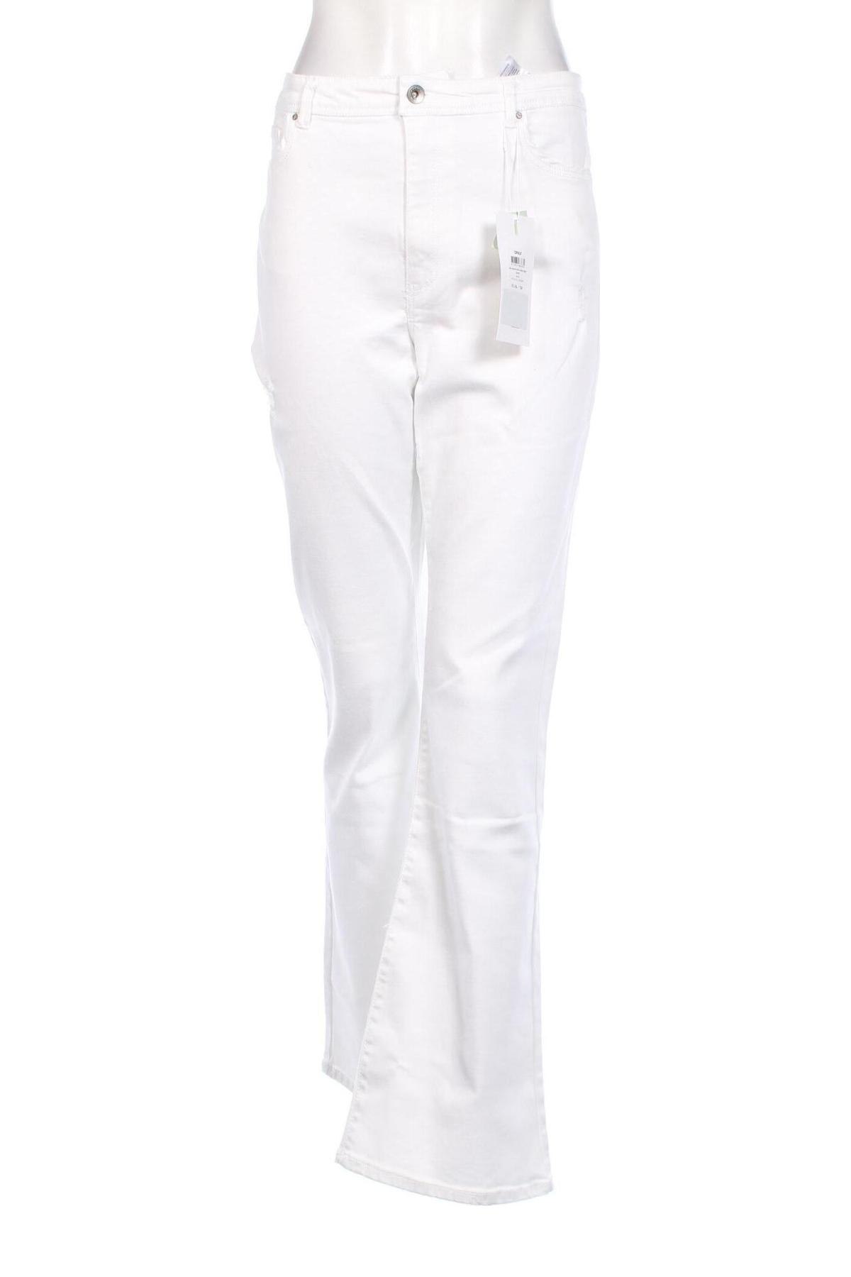 Γυναικείο Τζίν ONLY, Μέγεθος XL, Χρώμα Λευκό, Τιμή 13,89 €