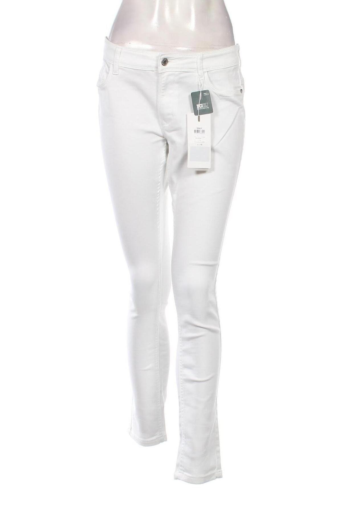 Damen Jeans ONLY, Größe M, Farbe Weiß, Preis € 10,99