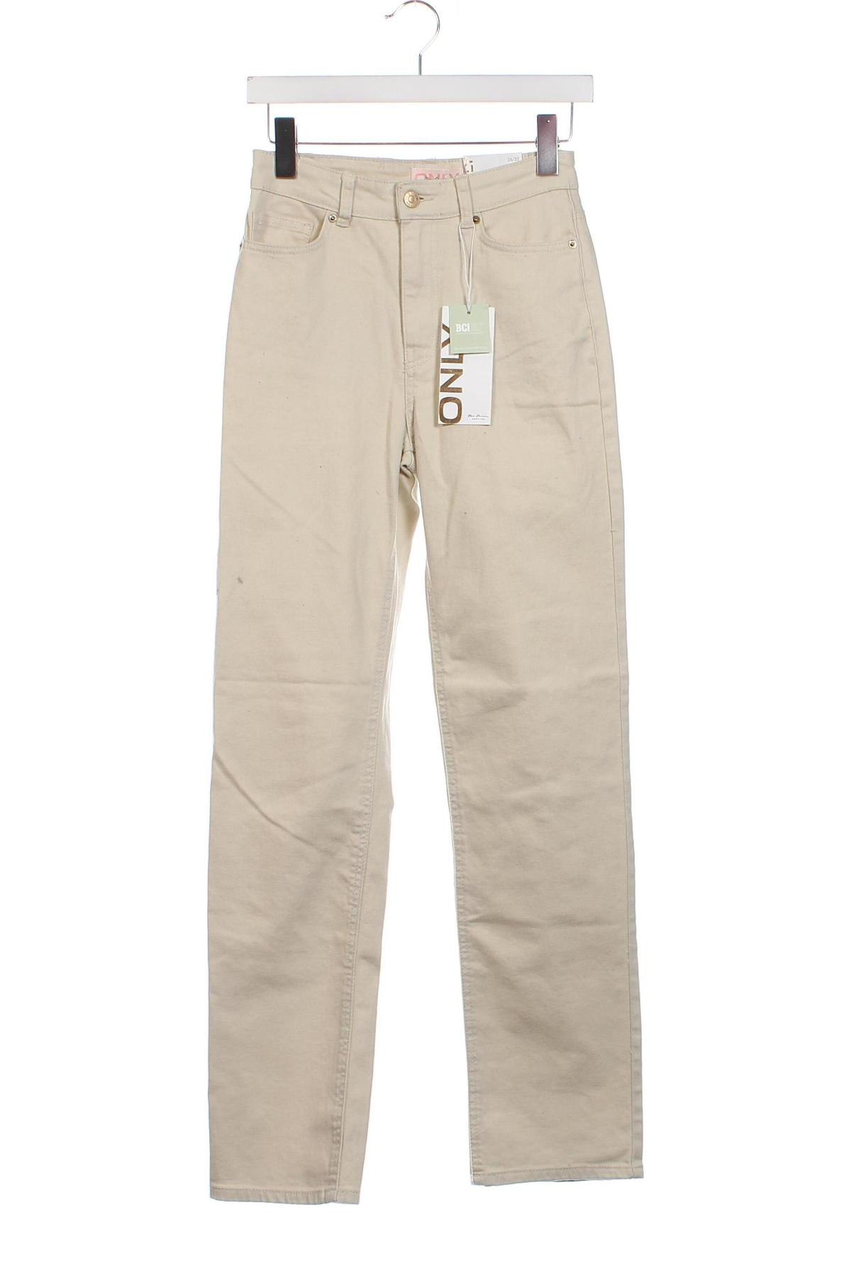 Damen Jeans ONLY, Größe XS, Farbe Beige, Preis 15,88 €