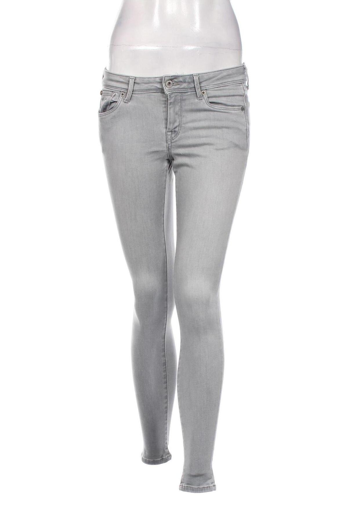 Дамски дънки Pepe Jeans, Размер S, Цвят Сив, Цена 52,75 лв.