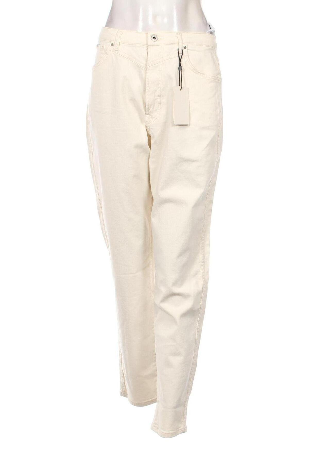 Γυναικείο Τζίν Pepe Jeans, Μέγεθος M, Χρώμα Εκρού, Τιμή 39,90 €