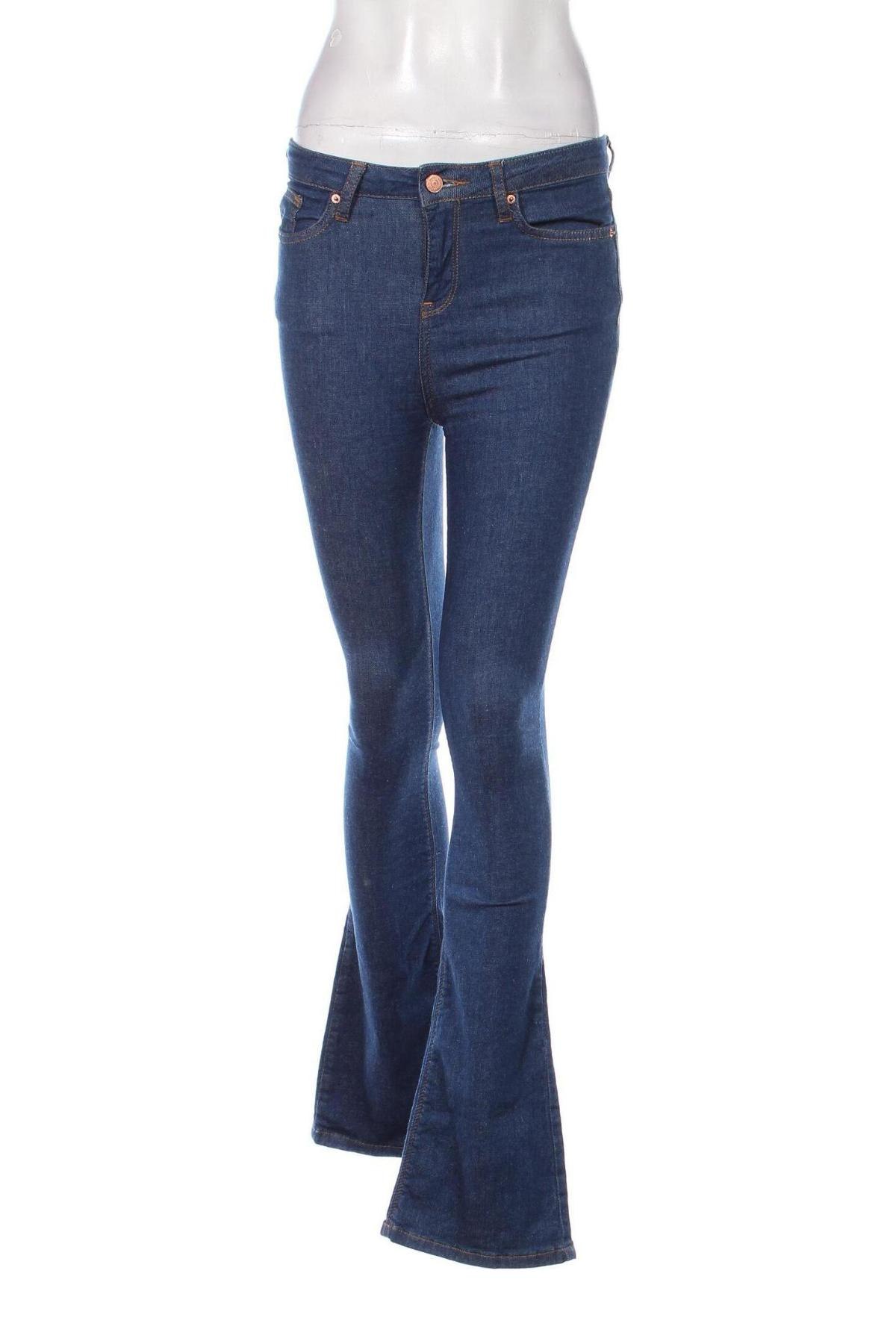 Damskie jeansy Perfect Jeans By Gina Tricot, Rozmiar S, Kolor Niebieski, Cena 27,19 zł