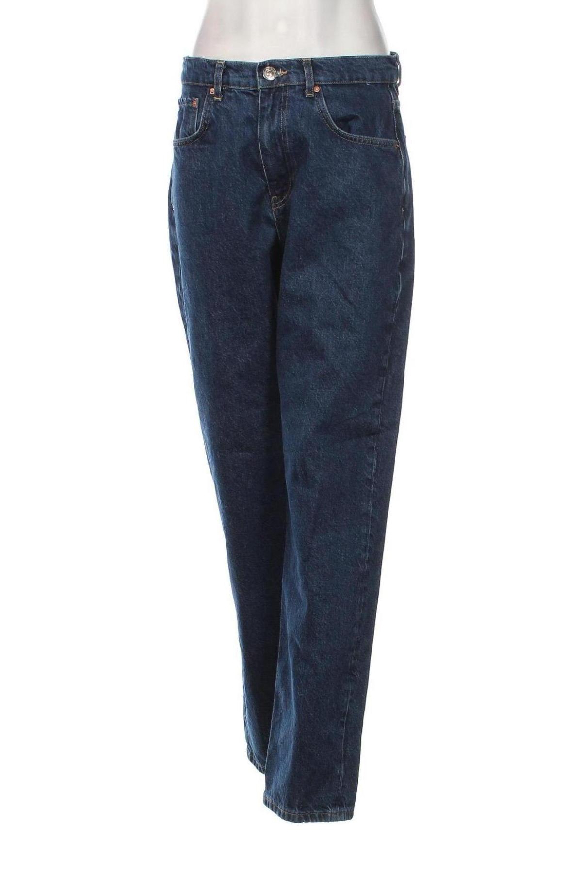 Dámske džínsy  Perfect Jeans By Gina Tricot, Veľkosť L, Farba Modrá, Cena  5,95 €