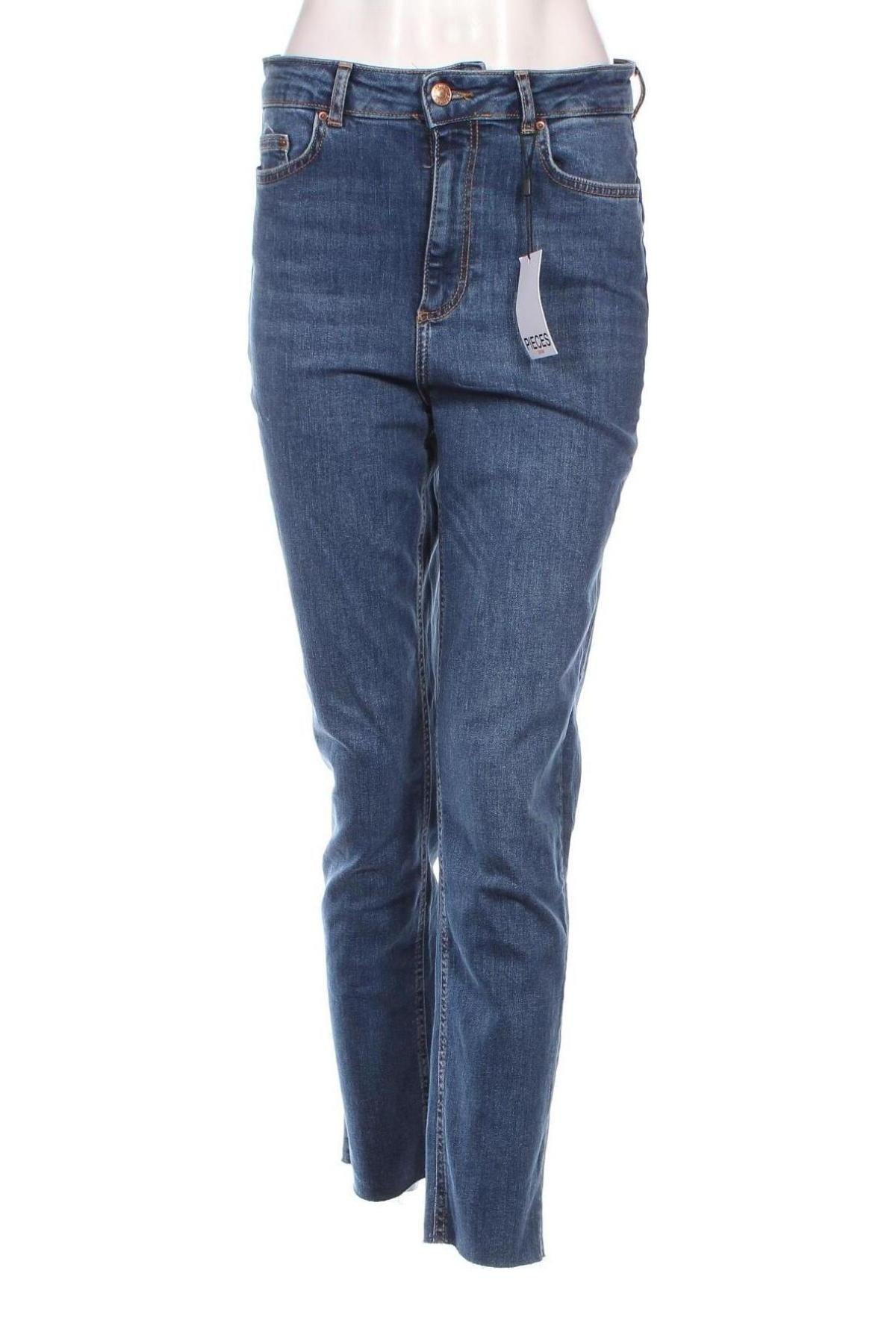 Damen Jeans Pieces, Größe M, Farbe Blau, Preis 8,79 €