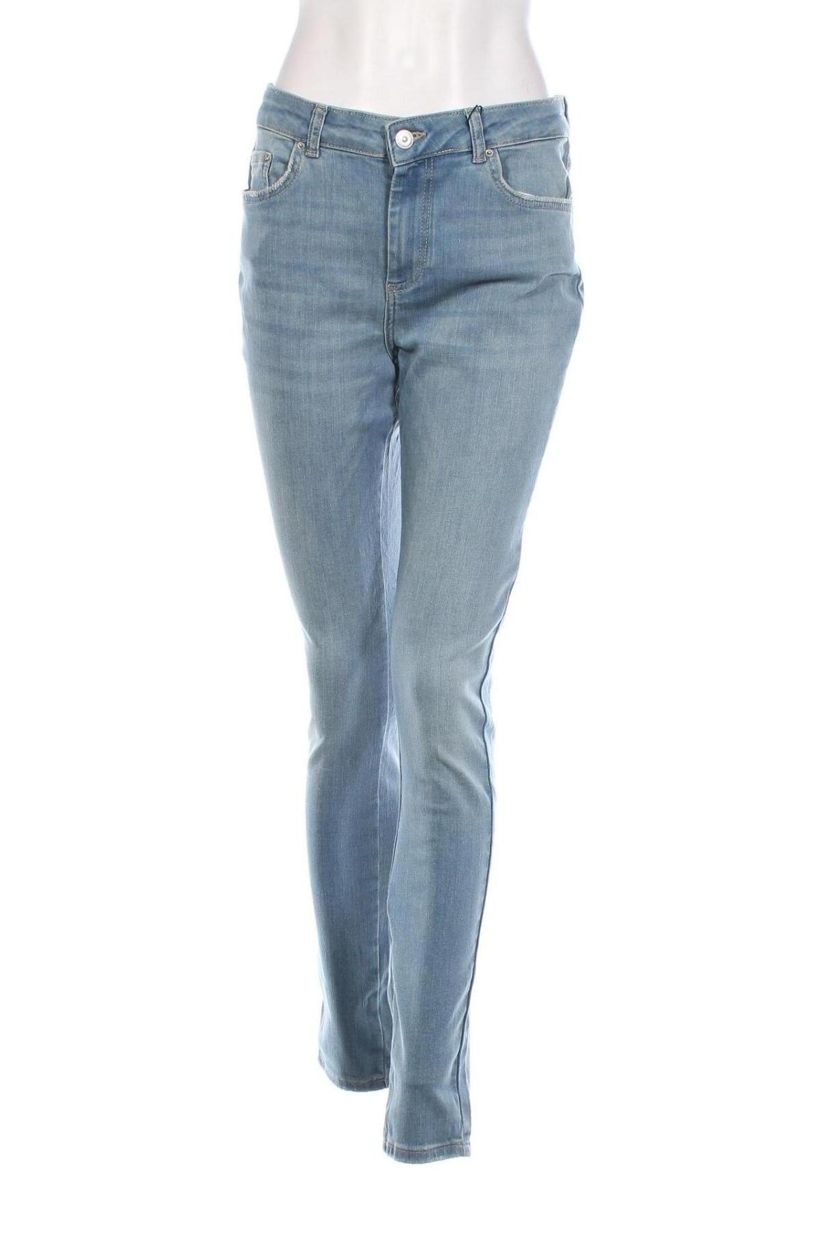 Dámske džínsy  Pieces, Veľkosť L, Farba Modrá, Cena  13,89 €