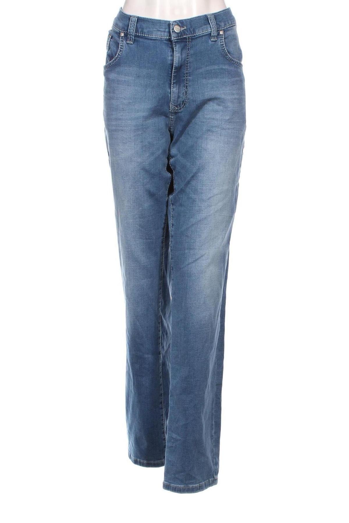 Dámske džínsy  Pioneer, Veľkosť XXL, Farba Modrá, Cena  13,95 €