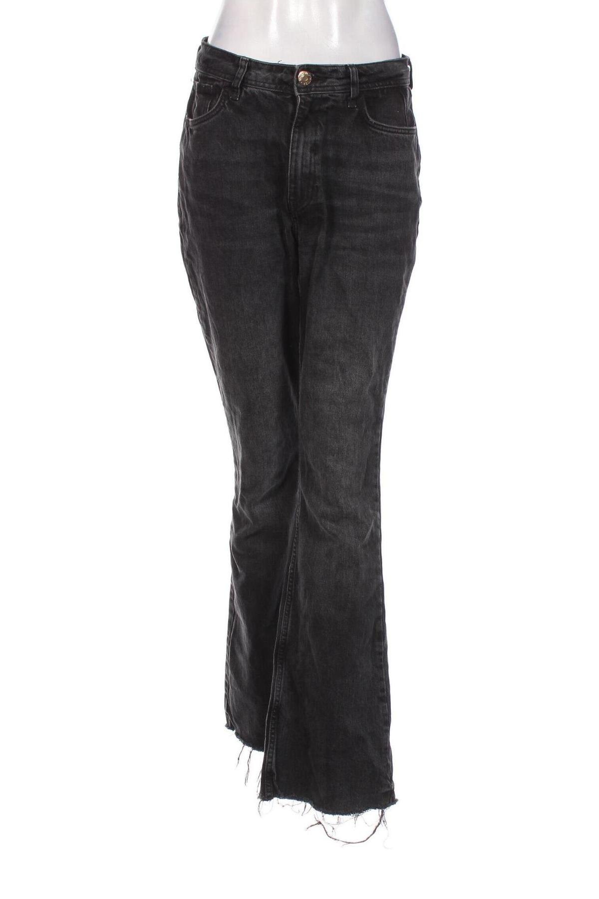 Damskie jeansy River Island, Rozmiar M, Kolor Szary, Cena 33,99 zł