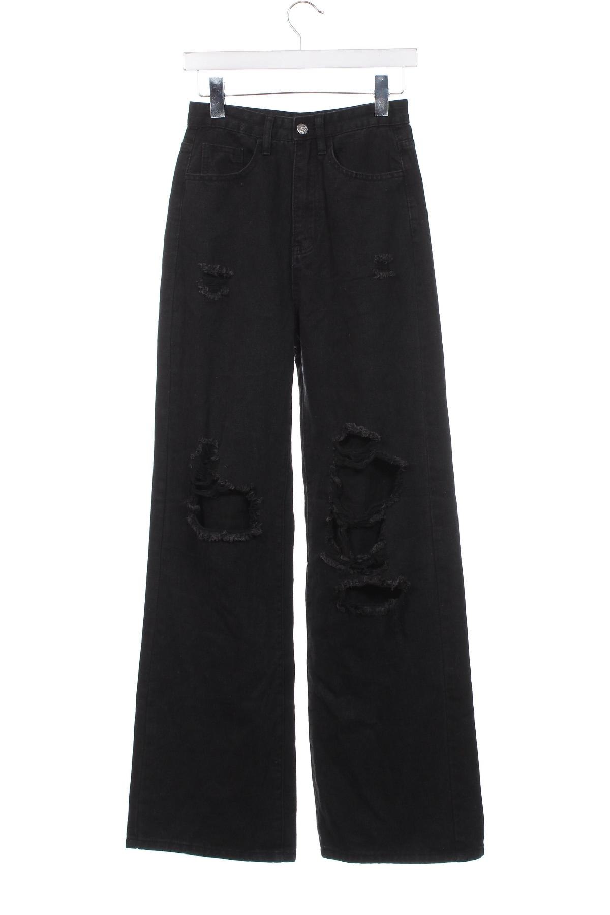 Damen Jeans SHEIN, Größe XS, Farbe Schwarz, Preis 7,06 €