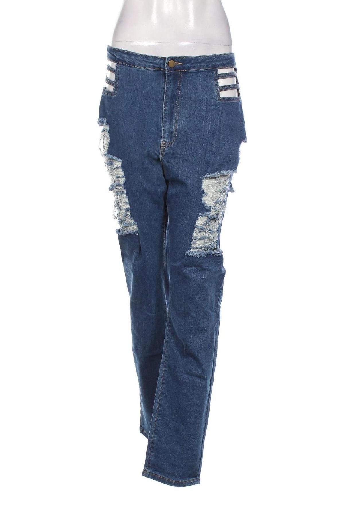Γυναικείο Τζίν SHEIN, Μέγεθος 4XL, Χρώμα Μπλέ, Τιμή 8,45 €
