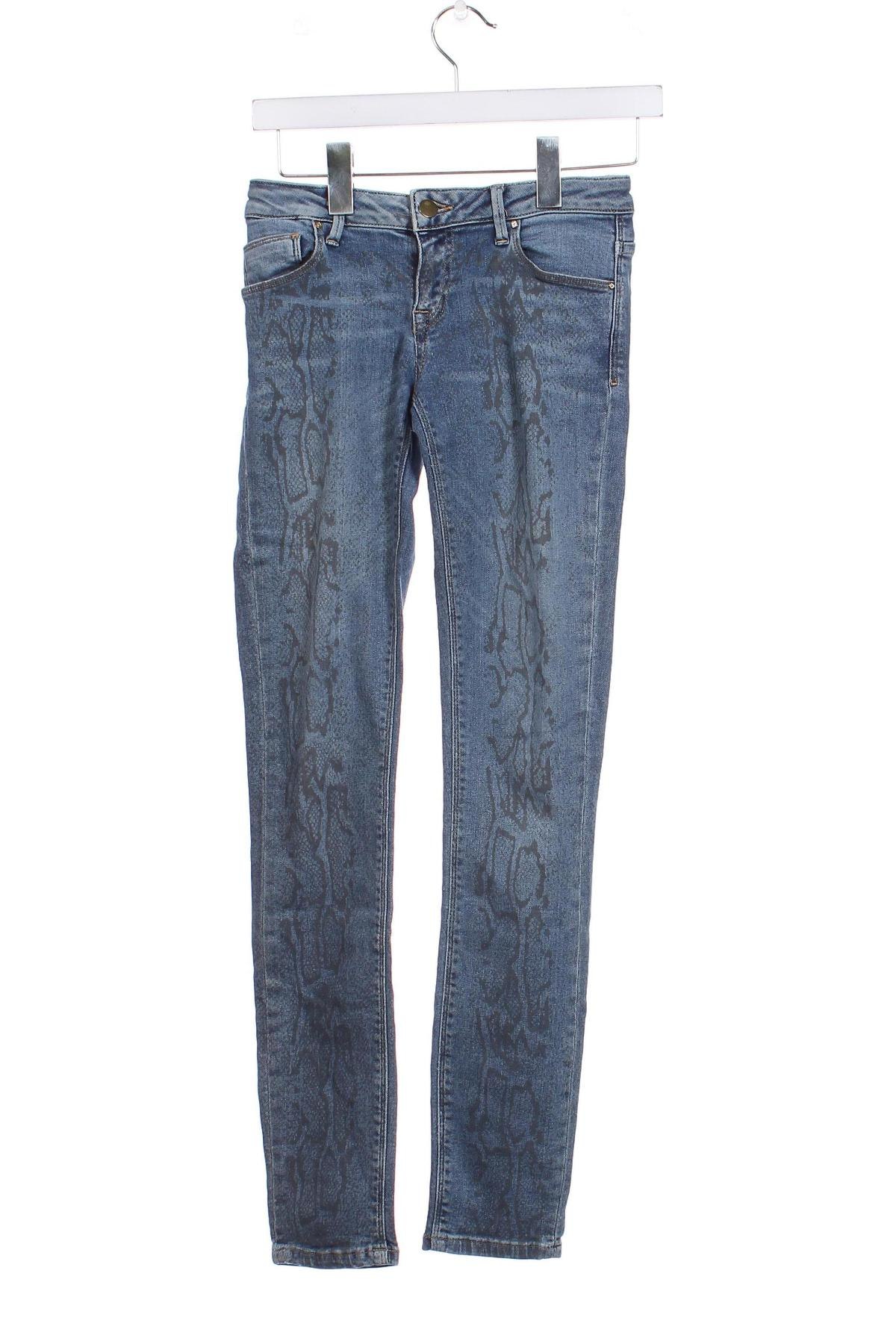 Damskie jeansy United Colors Of Benetton, Rozmiar XS, Kolor Niebieski, Cena 15,99 zł