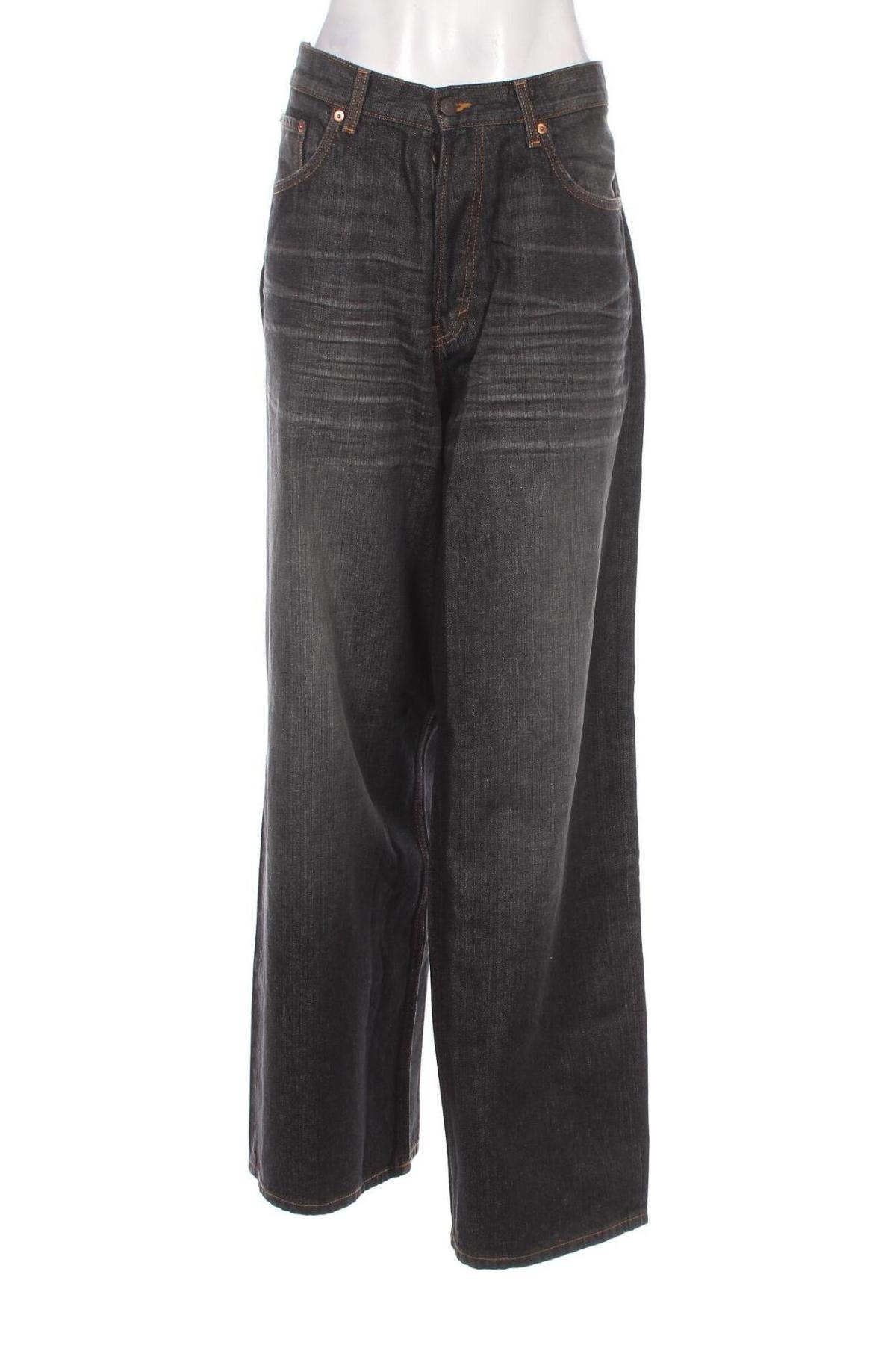 Γυναικείο Τζίν Weekday, Μέγεθος XL, Χρώμα Μαύρο, Τιμή 16,78 €